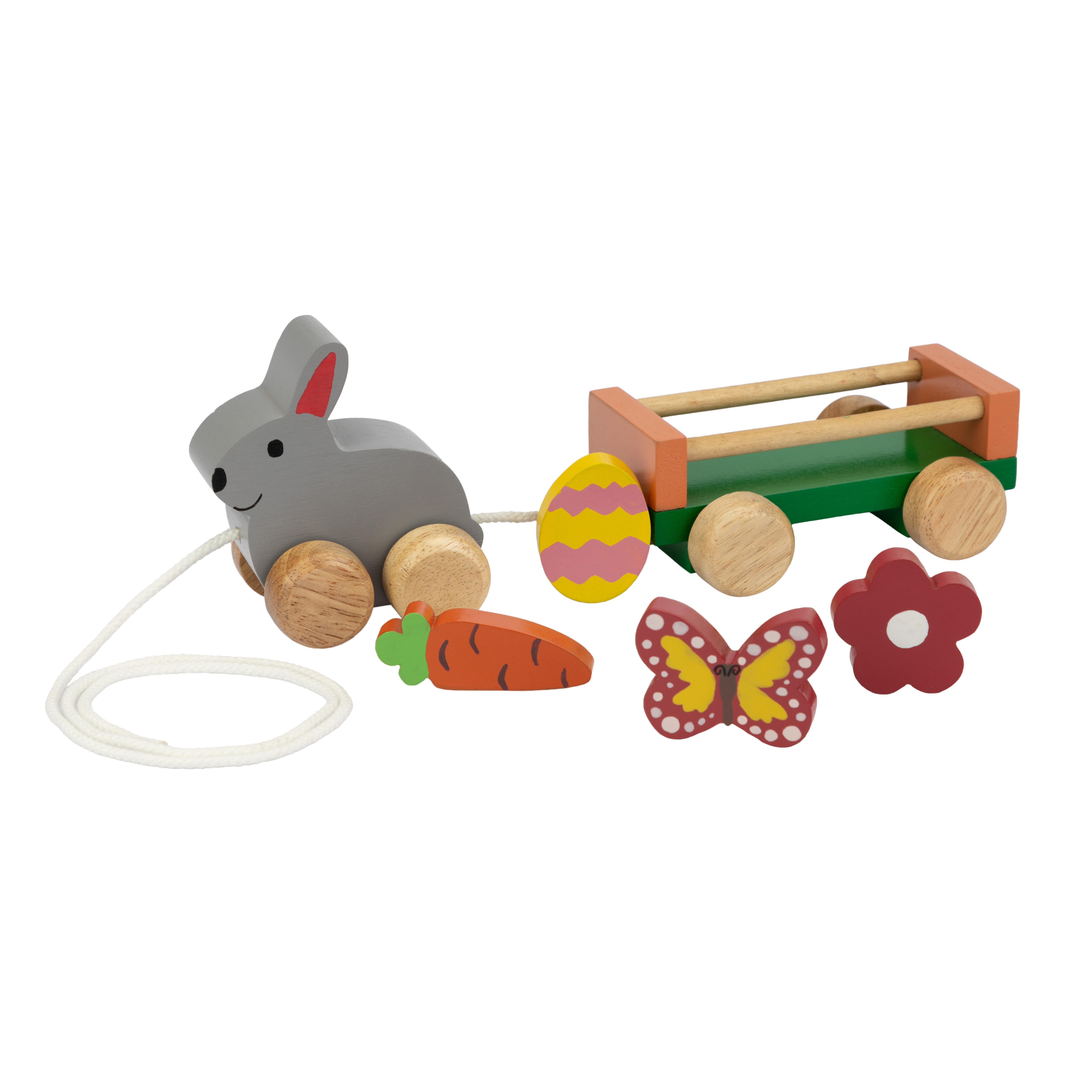 El Puente Osterhase Nachziehtier Osterhase, Handmade, Handmade