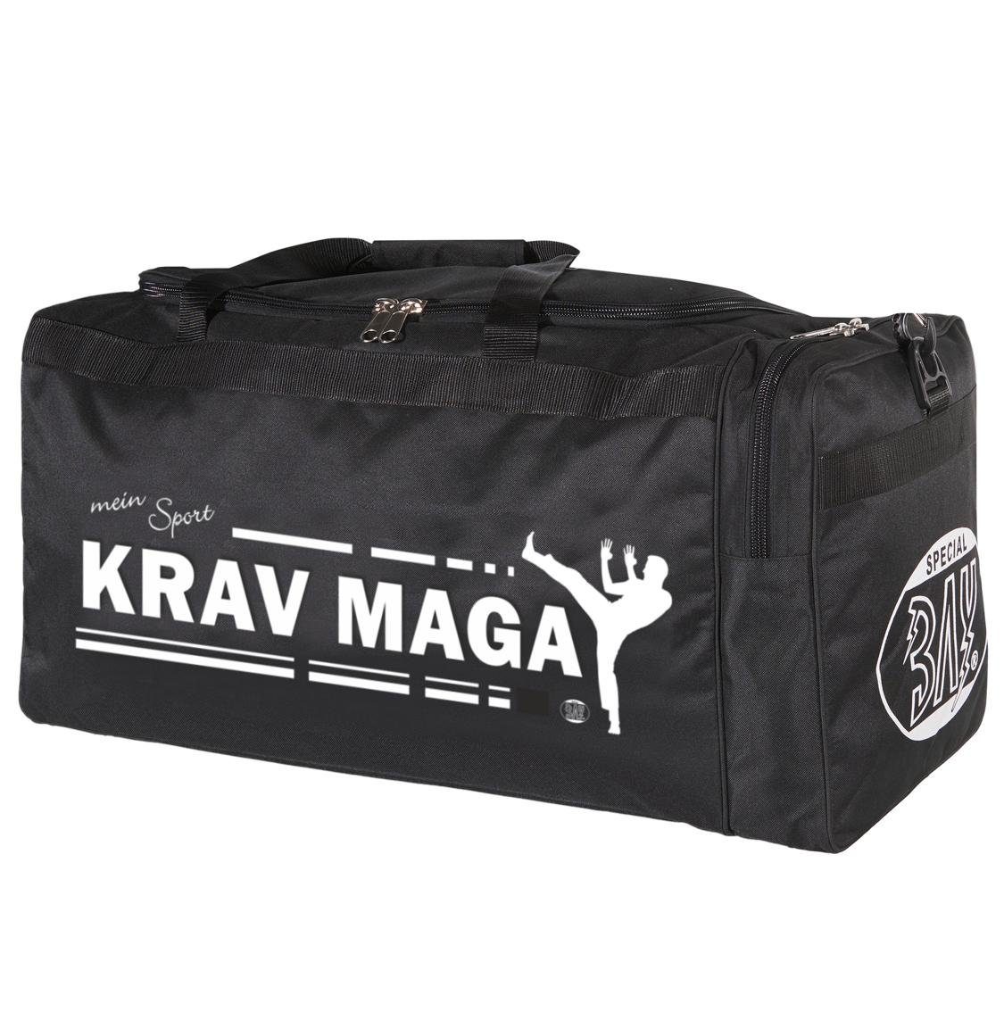Sporttasche Sporttasche mein Sport Krav Maga schwarz 70 cm