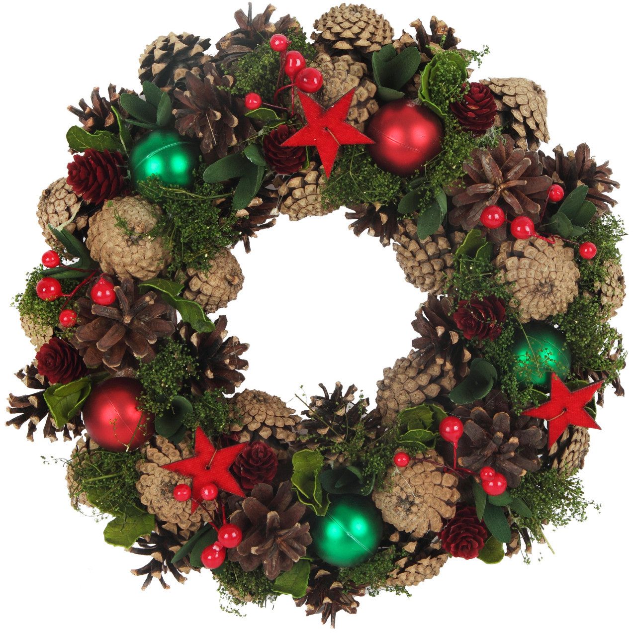 Trend Line Tischkranz TrendLine Deko Weihnachtskranz Holz 33 x 7 cm günstig online kaufen