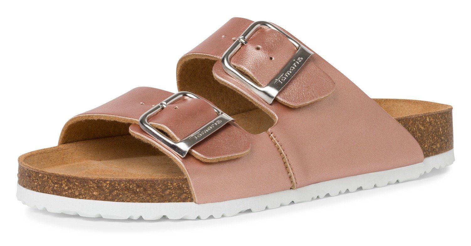 Tamaris Pantolette, Sommerschuh, Schlappen mit gepolstertem günstig online kaufen