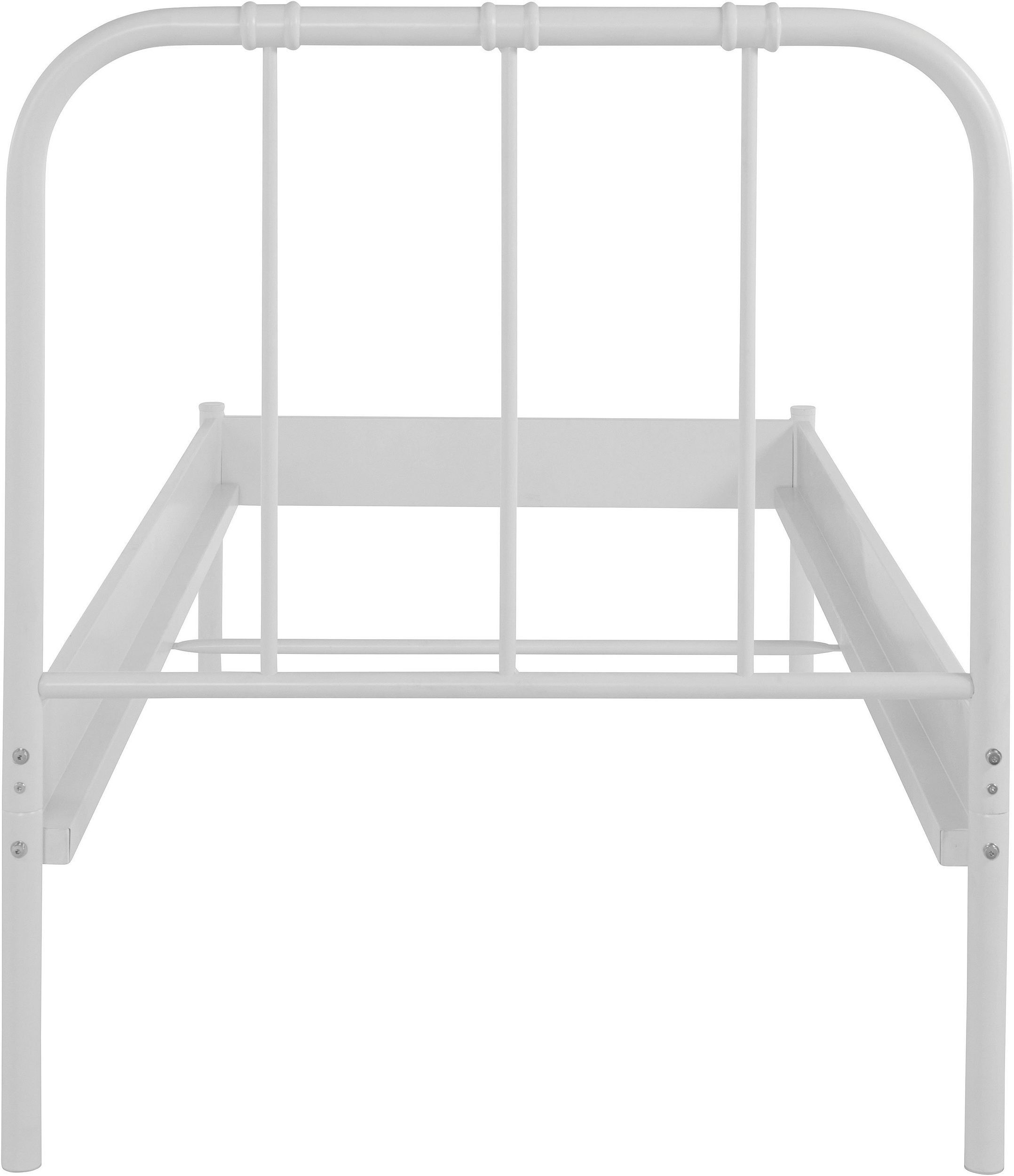 loft24 Bett Ariel, Metallbett, Bettgestell aus Metall, modern, 90x200 cm