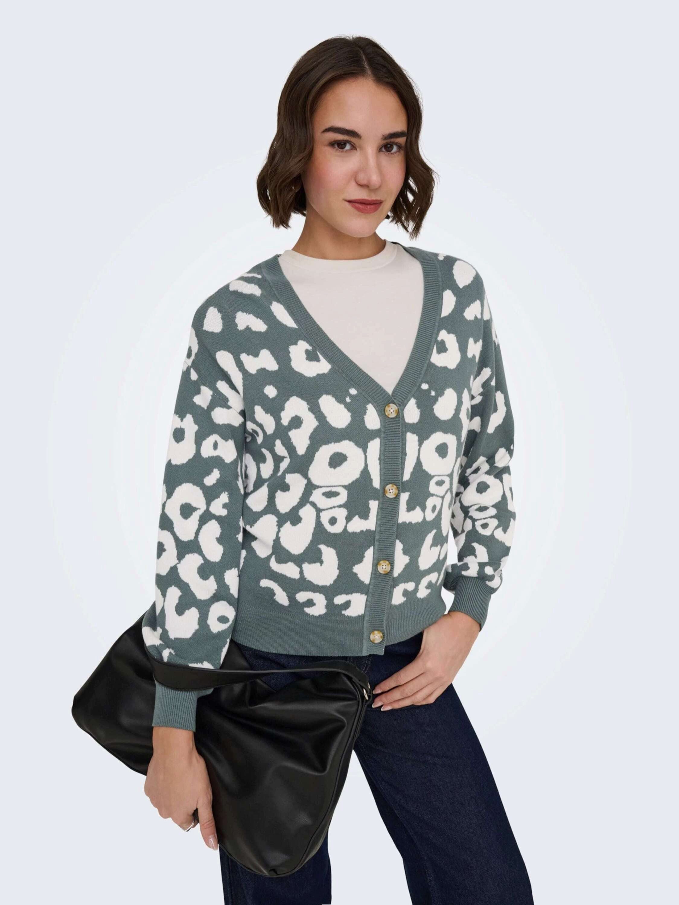 ONLY Strickjacke ONLLEONA (1-tlg) Plain/ohne Details
