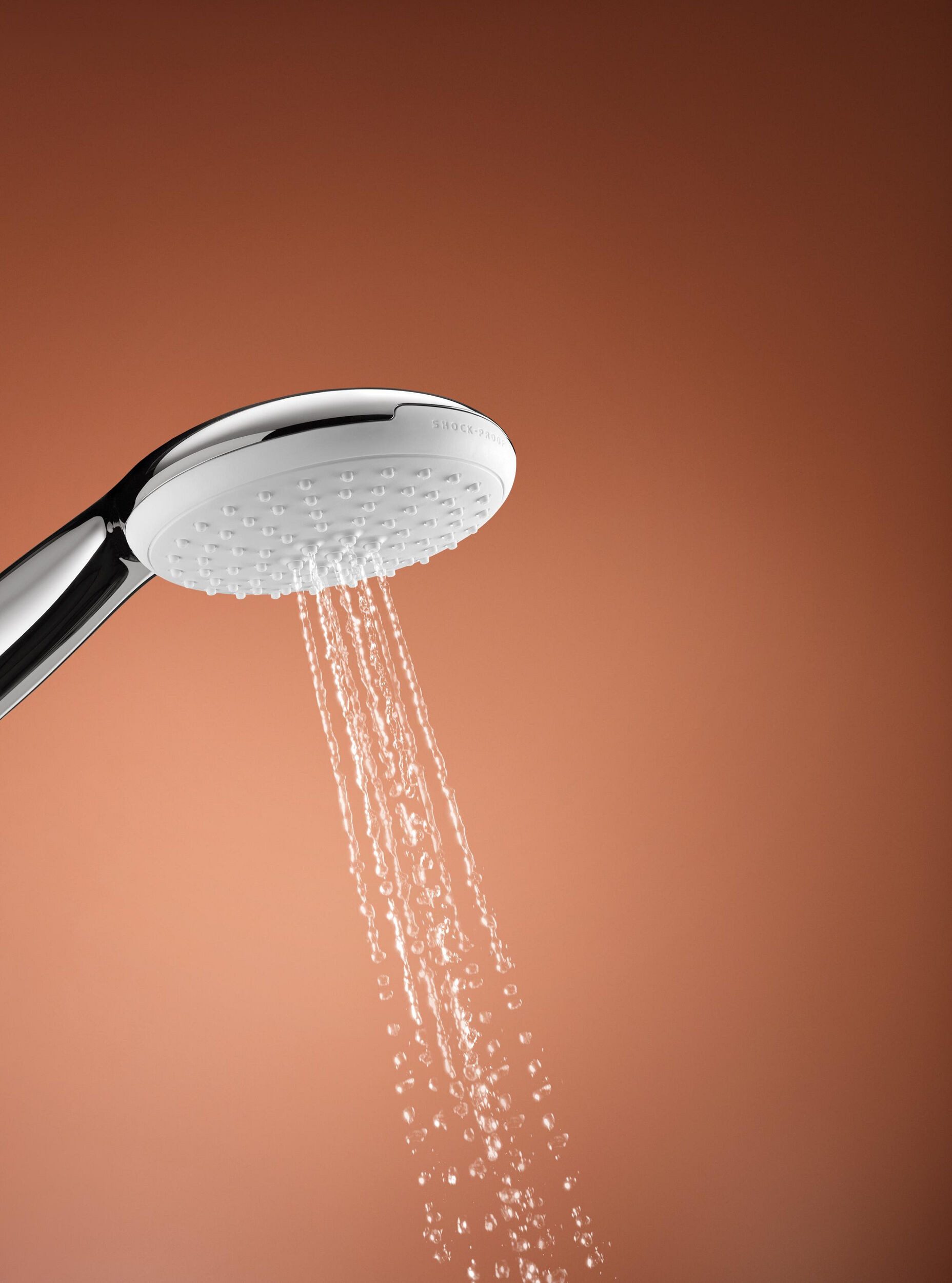 Grohe Handbrause Tempesta 110, Wandhalterset mit 2 Strahlarten - Chrom