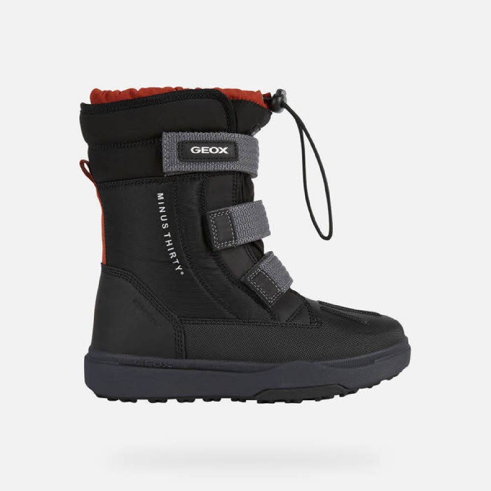 Geox J BUNSHEE PG B ABX B - NYL+SIN Winterstiefel