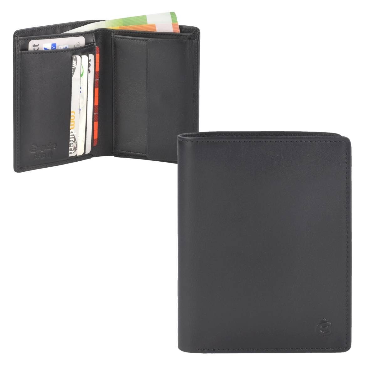 Esquire Geldbörse Slim, Herrenbörse, Brieftasche, Portemonnaie