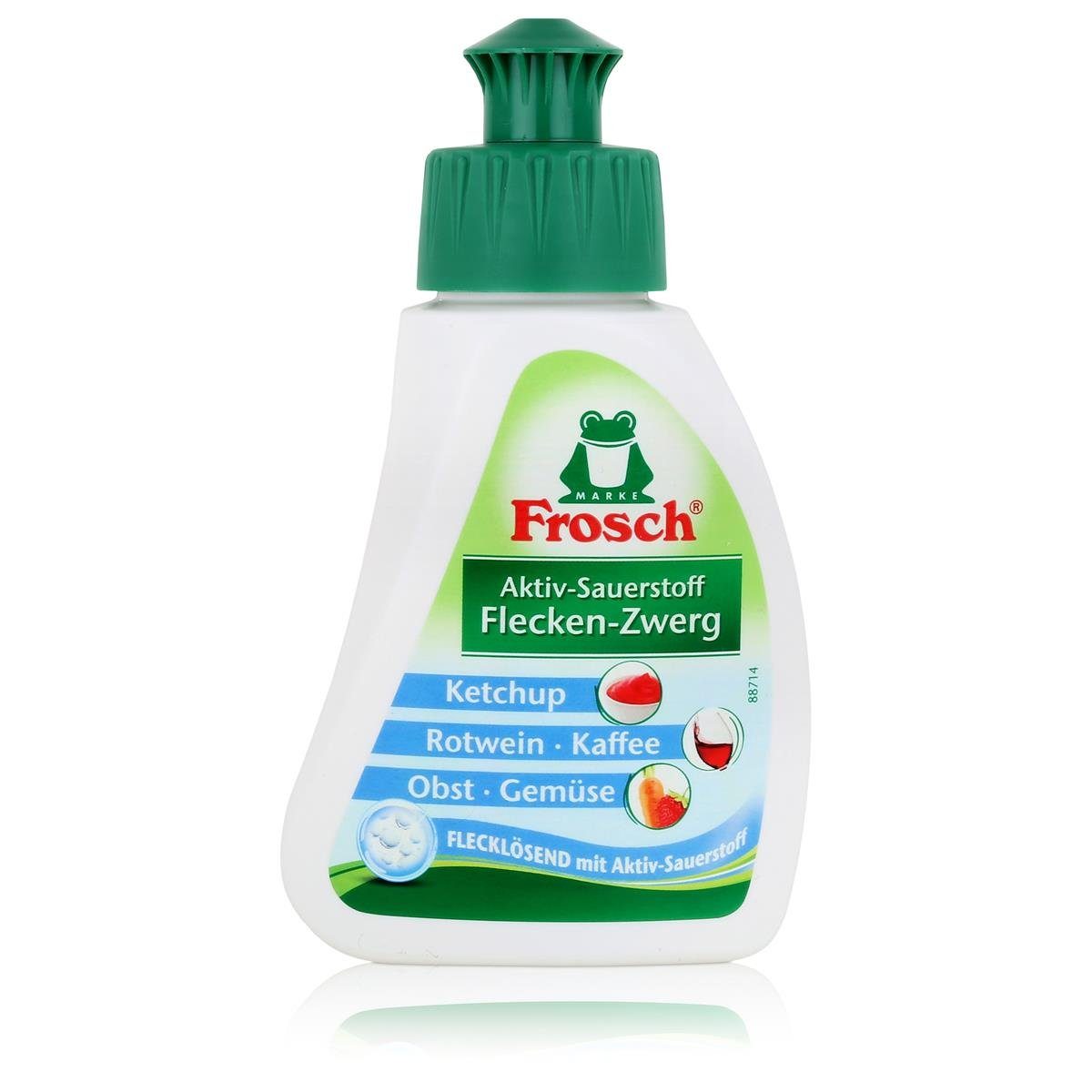 Fleck-Entferner Aktiv-Sauerstoff mit Flecklösend FROSCH Aktiv- Fleckentferner - Frosch 75 ml