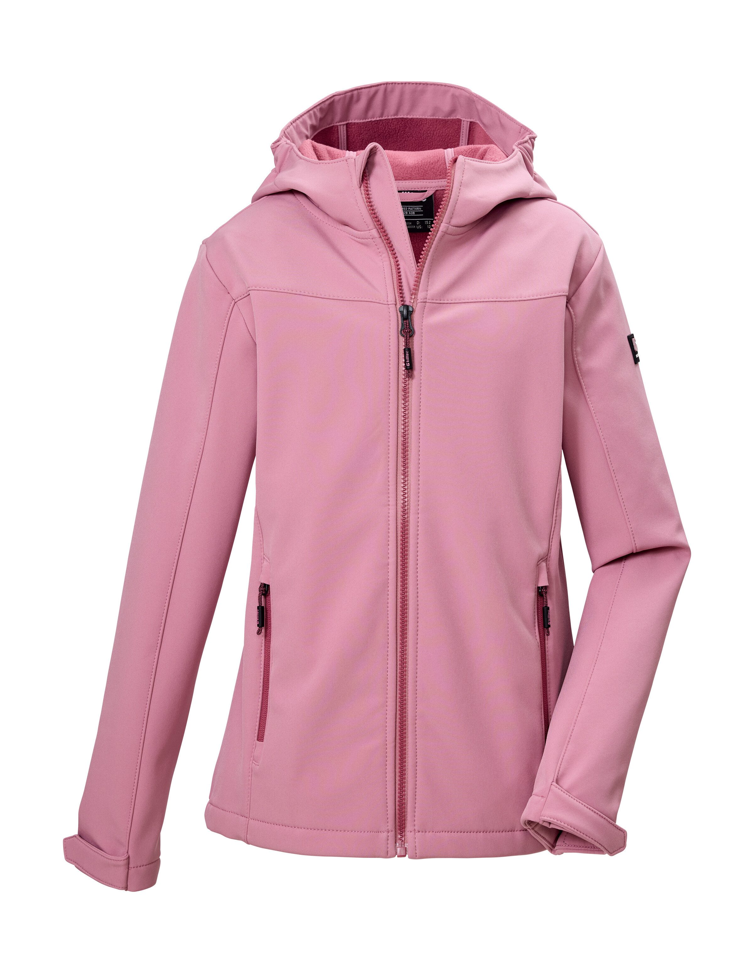 Killtec Softshelljacke KOS 483 GRLS SFTSHLL JCKT Winddichte Mädchen Softshelljacke, 10.000 mm wasserabweisend