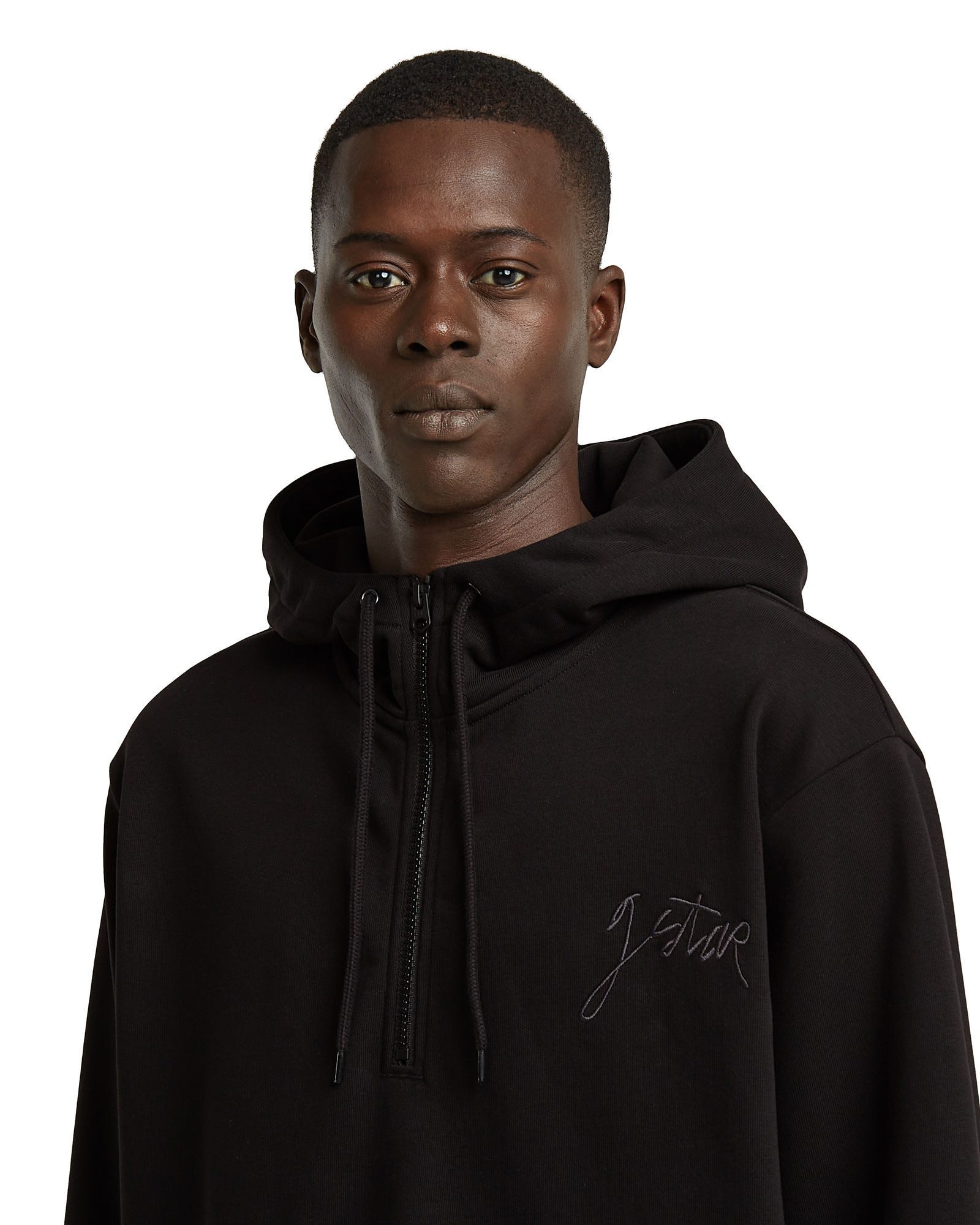 G-STAR Longpullover Script Half Zip Hoodie Sweater günstig online kaufen