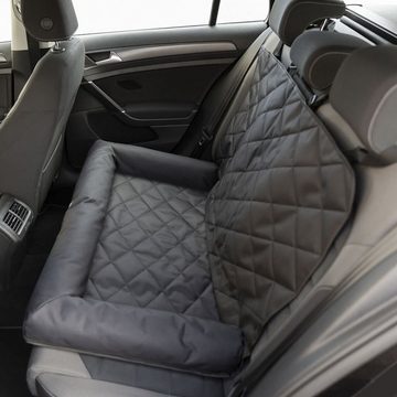 TRIXIE Autohundegeschirr Autositz-Auflage, doppelt schwarz