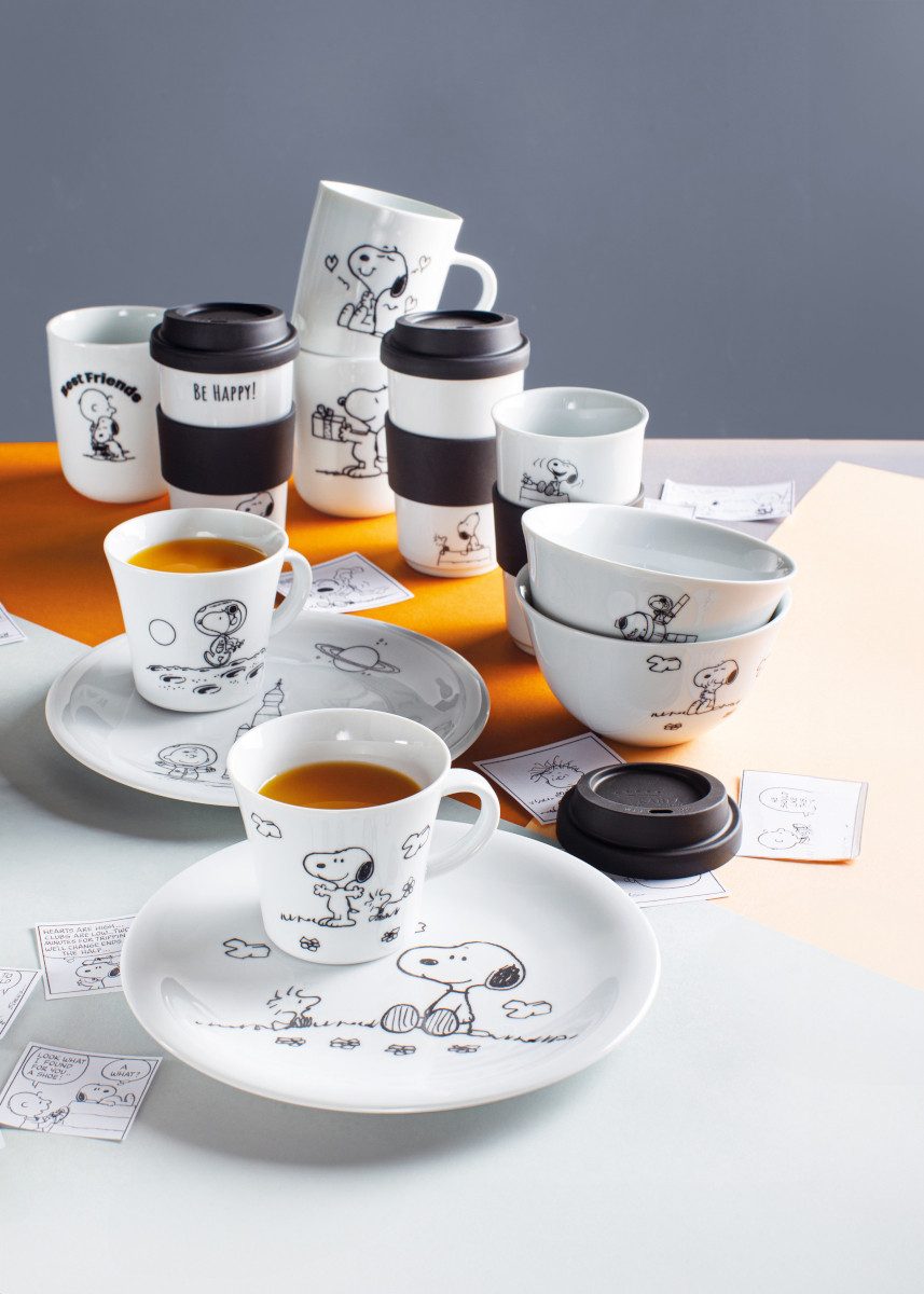 KAHLA Tasse Peanuts Flower Obertasse 0,22l, Porzellan