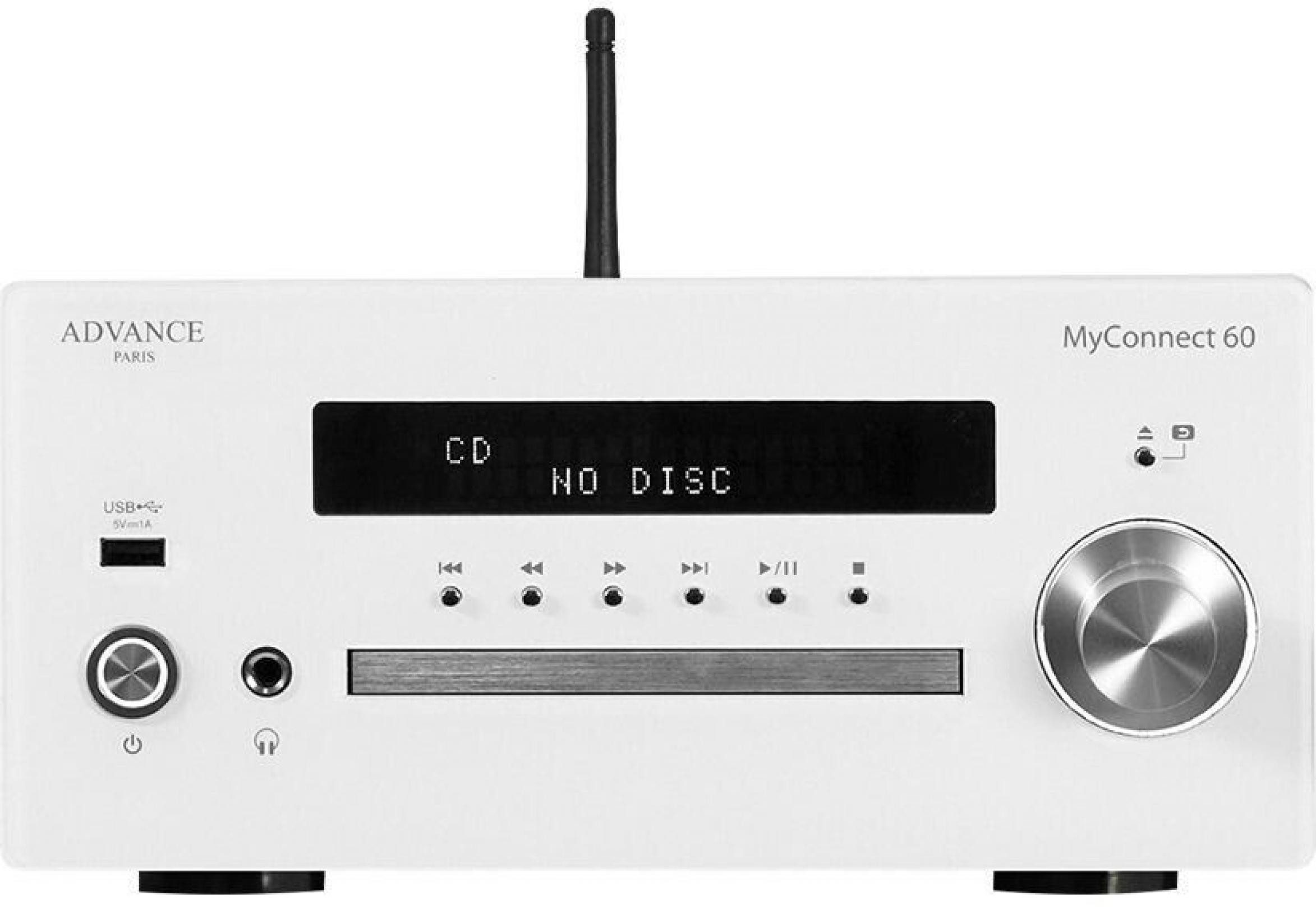 MyConnect 60 weiss All-in-One System DAB+ Streaming CD Audioverstärker