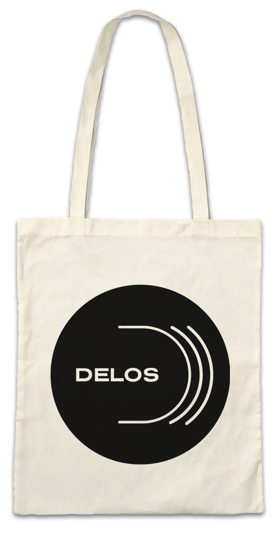 Urban Backwoods Beuteltasche Delos B2 Stofftasche Westworld Labyrinth Circle Kreis Kopf Head Tattoo (1-tlg), The Maze Comwboy Western