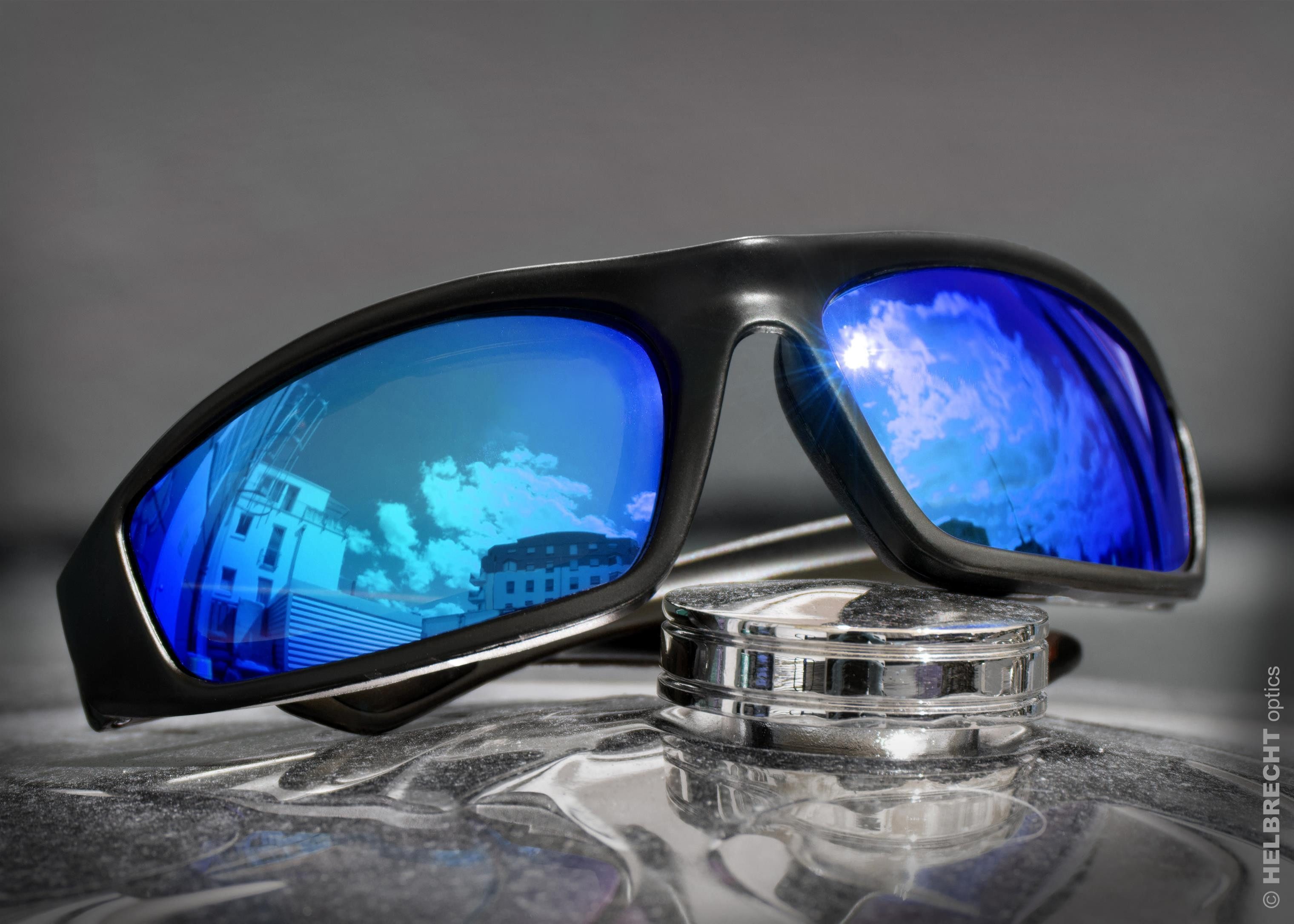 KingKerosin Motorradbrille KK140-1, Steinschlagbeständig durch Kunststoff-Sicherheitsglas