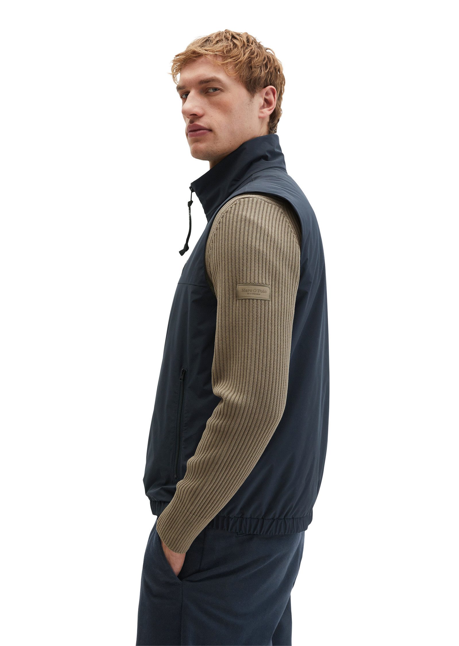 Marc O'Polo Steppweste aus recyceltem Polyester