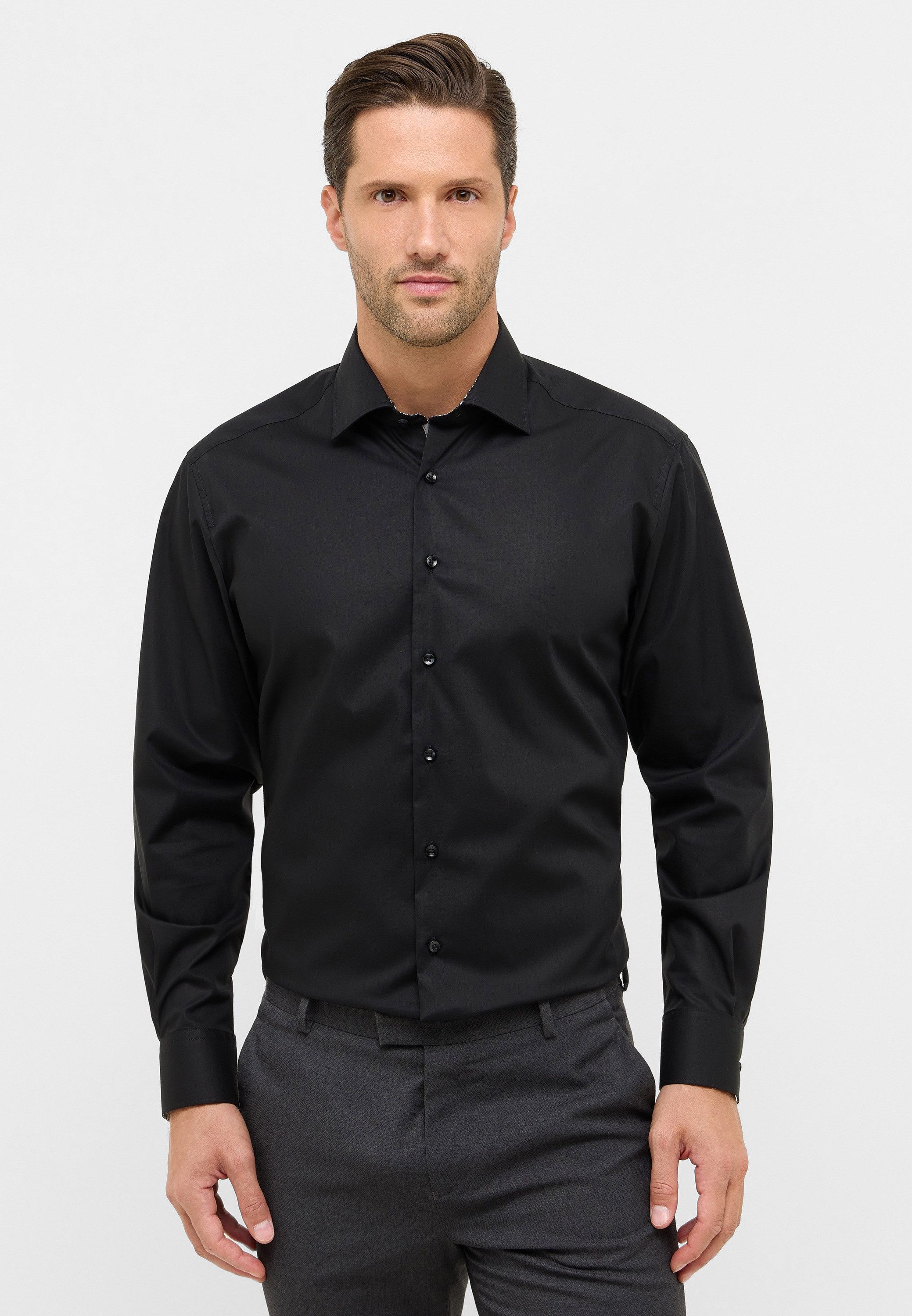 Eterna Langarmhemd MODERN FIT NON IRON günstig online kaufen