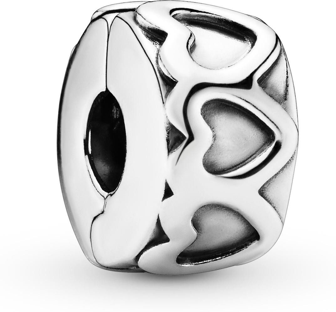 Pandora Kettenanhänger Pandora Gereihte Herzen Clip 791978 Anhänger günstig online kaufen