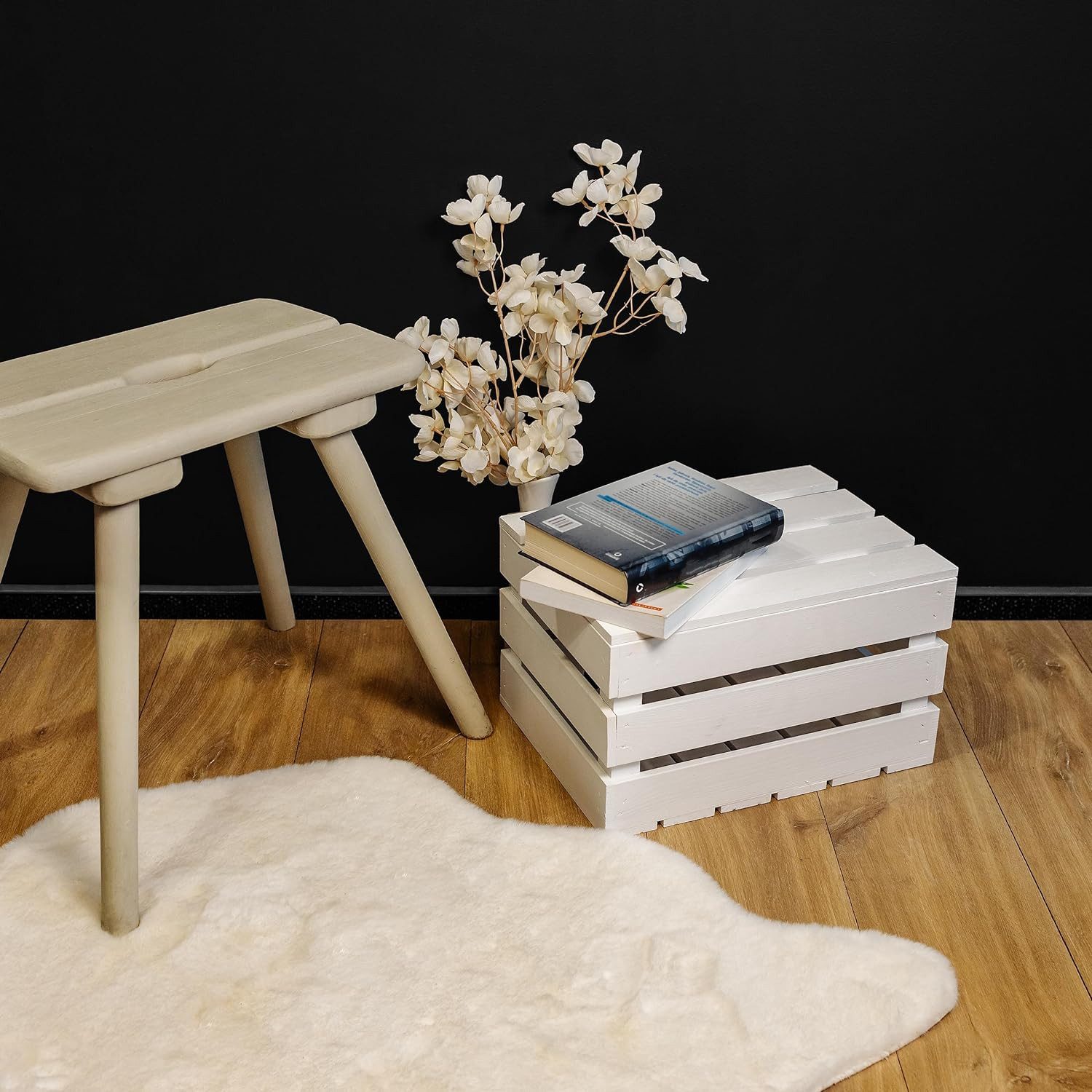 Creative Deco Aufbewahrungsbox Holztruhe Holzkiste mit günstig online kaufen