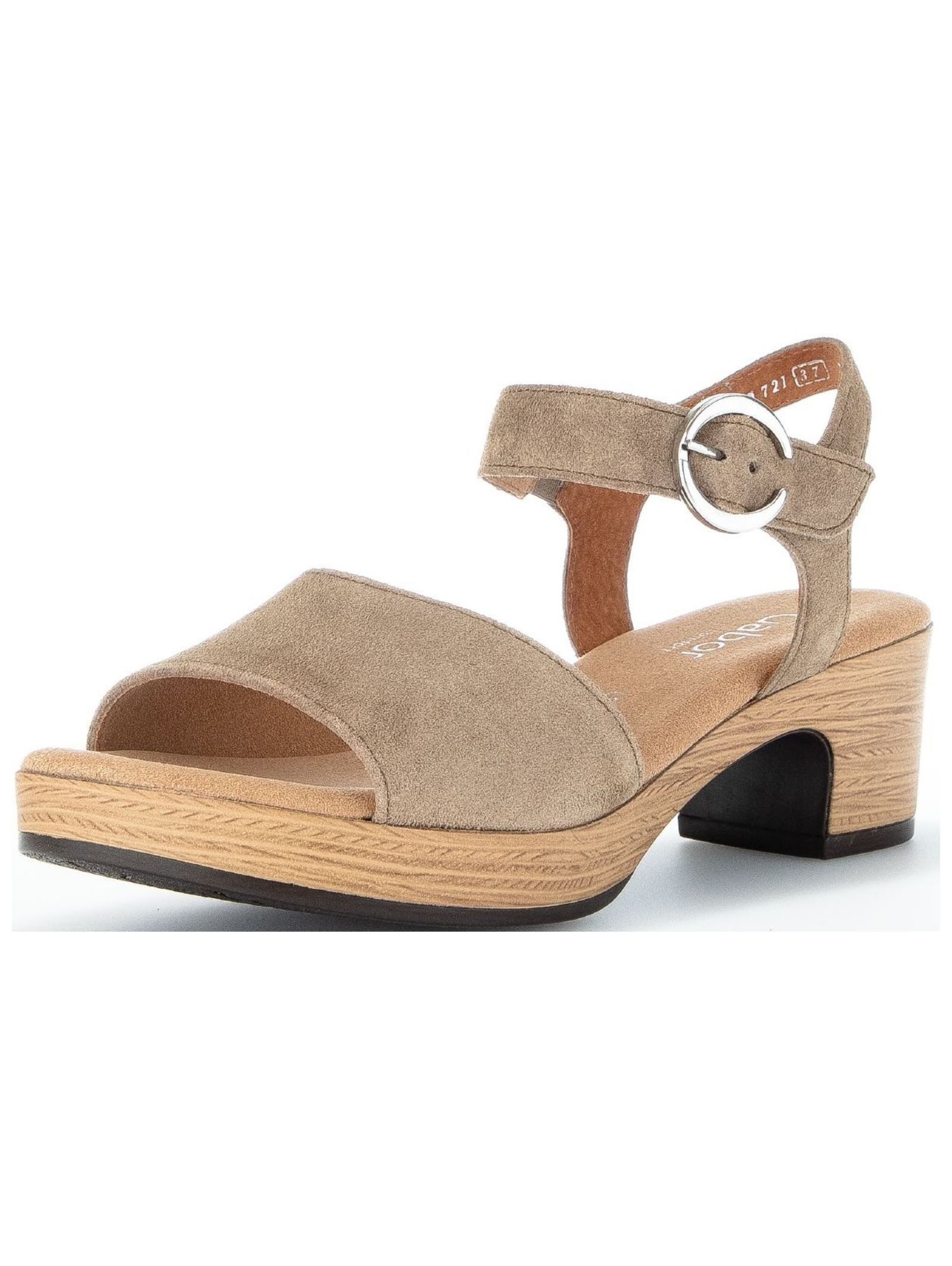 Sandalen Veloursleder Riemchensandalette