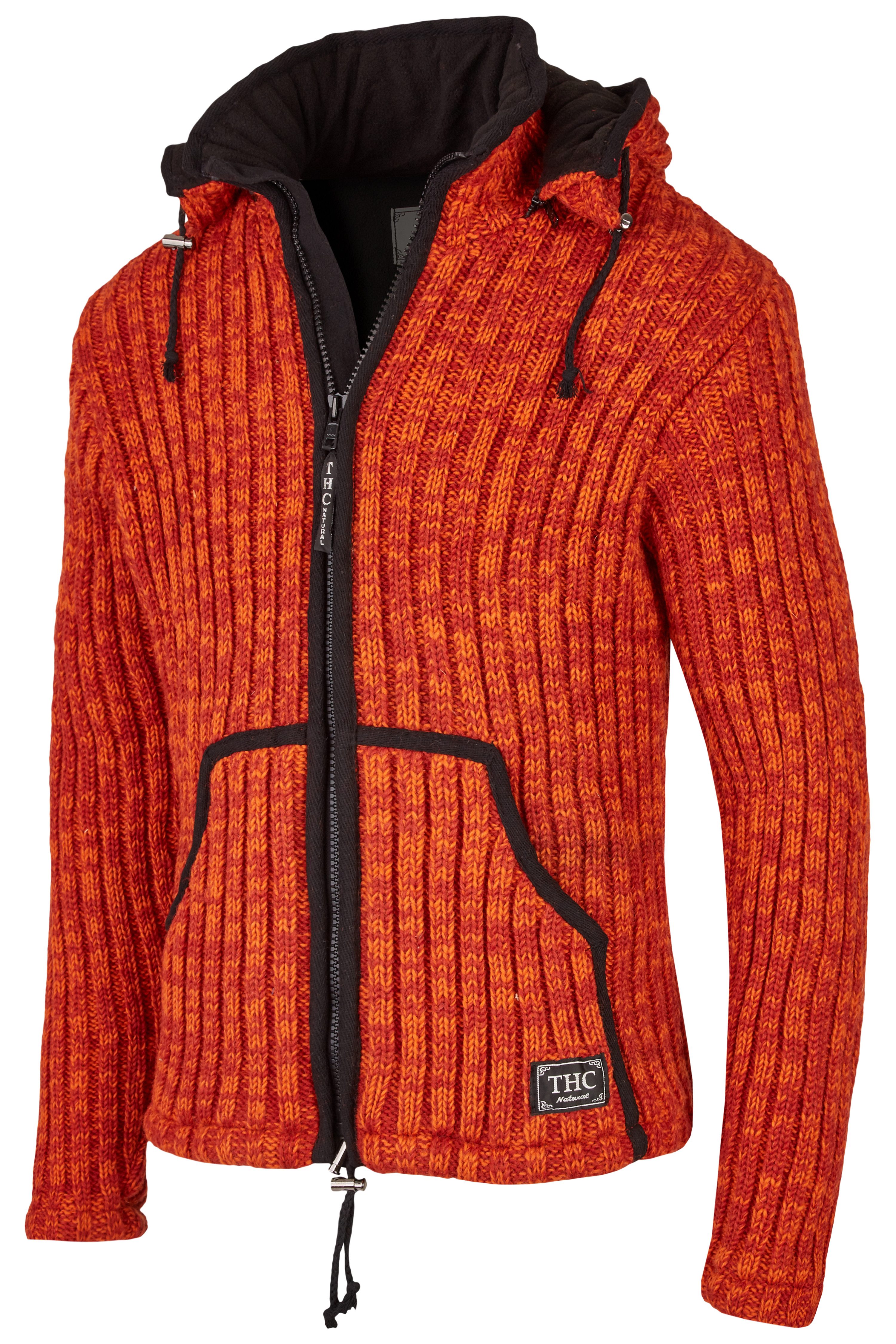 THC Natural Line Strickjacke Schafwollstrickjacke orange 719 (1 Stück, 1-tl günstig online kaufen