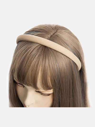 axy Haarreif Haarreif aus Stoff mit feinen Metallicfäden, gepolstertes Wunderschön Stirnband Haarschmuck