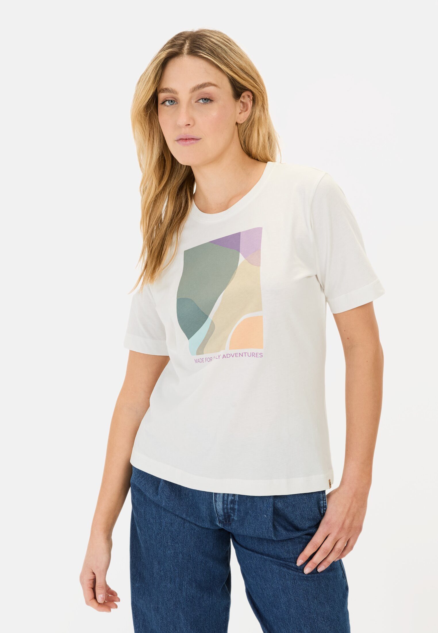 Print-Shirt mit Print