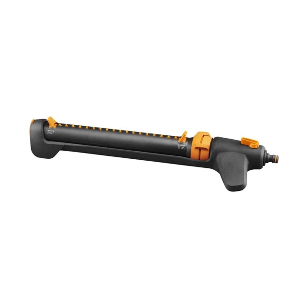 Fiskars Bewässerungsbrause Oszillierender Sprinkler, Fläche 17 x 21 m, Rasenbewässerung