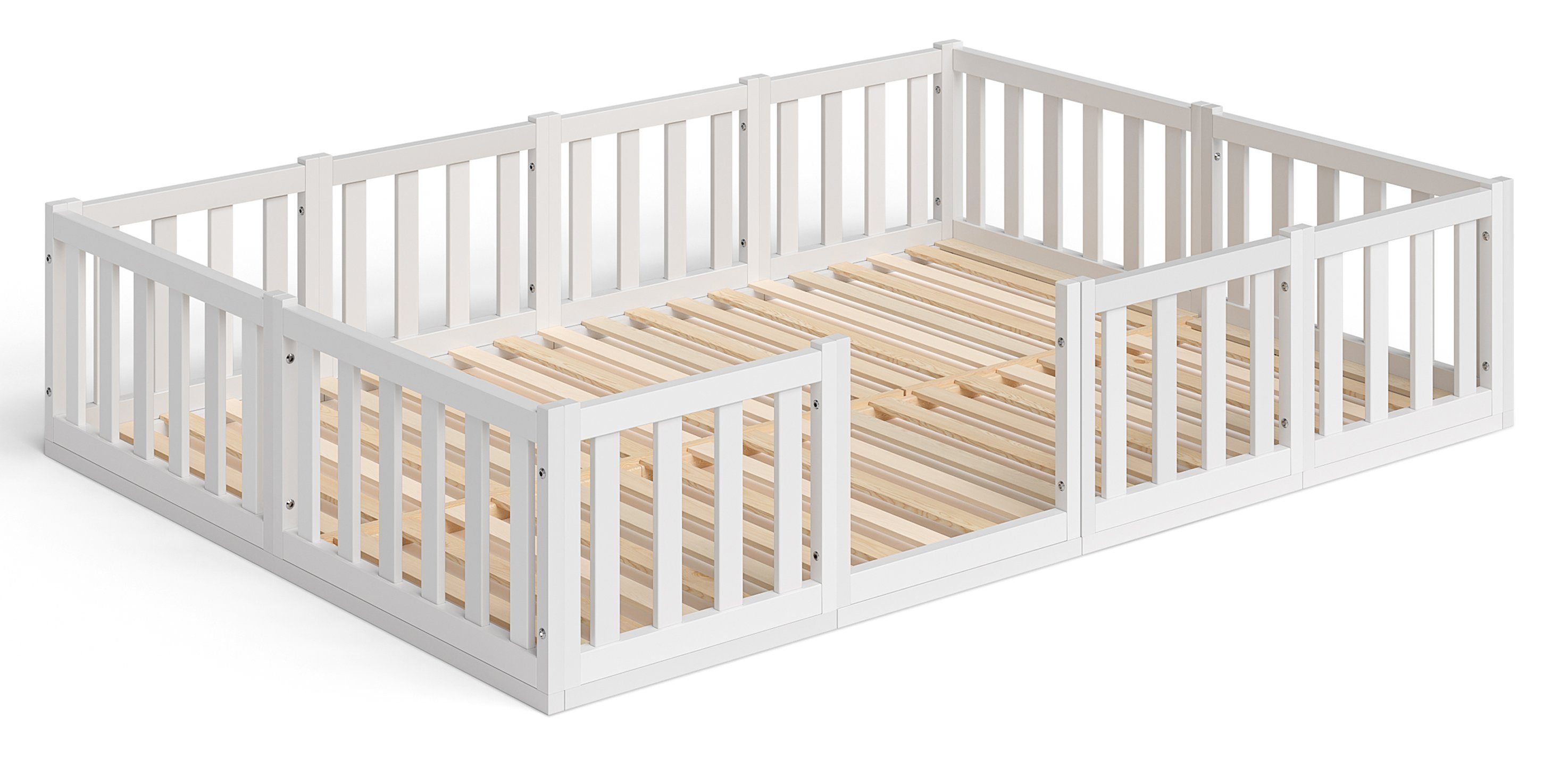 Bellabino Kinderbett Tapi (Bodenbett mit Rausfallschutz günstig online kaufen