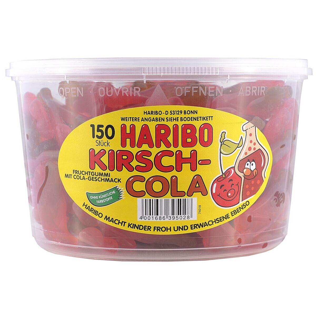 HARIBO Süßigkeit Kirsch-Cola, vegetarisch