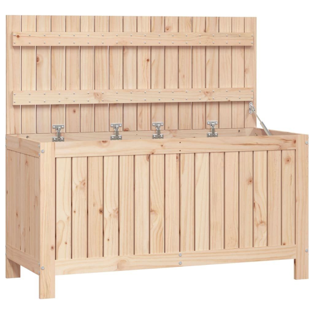 vidaXL Auflagenbox 115 x 49 x 60 cm Gartentruhe 115x49x60 cm Massivholz Kiefer Auflagenbo