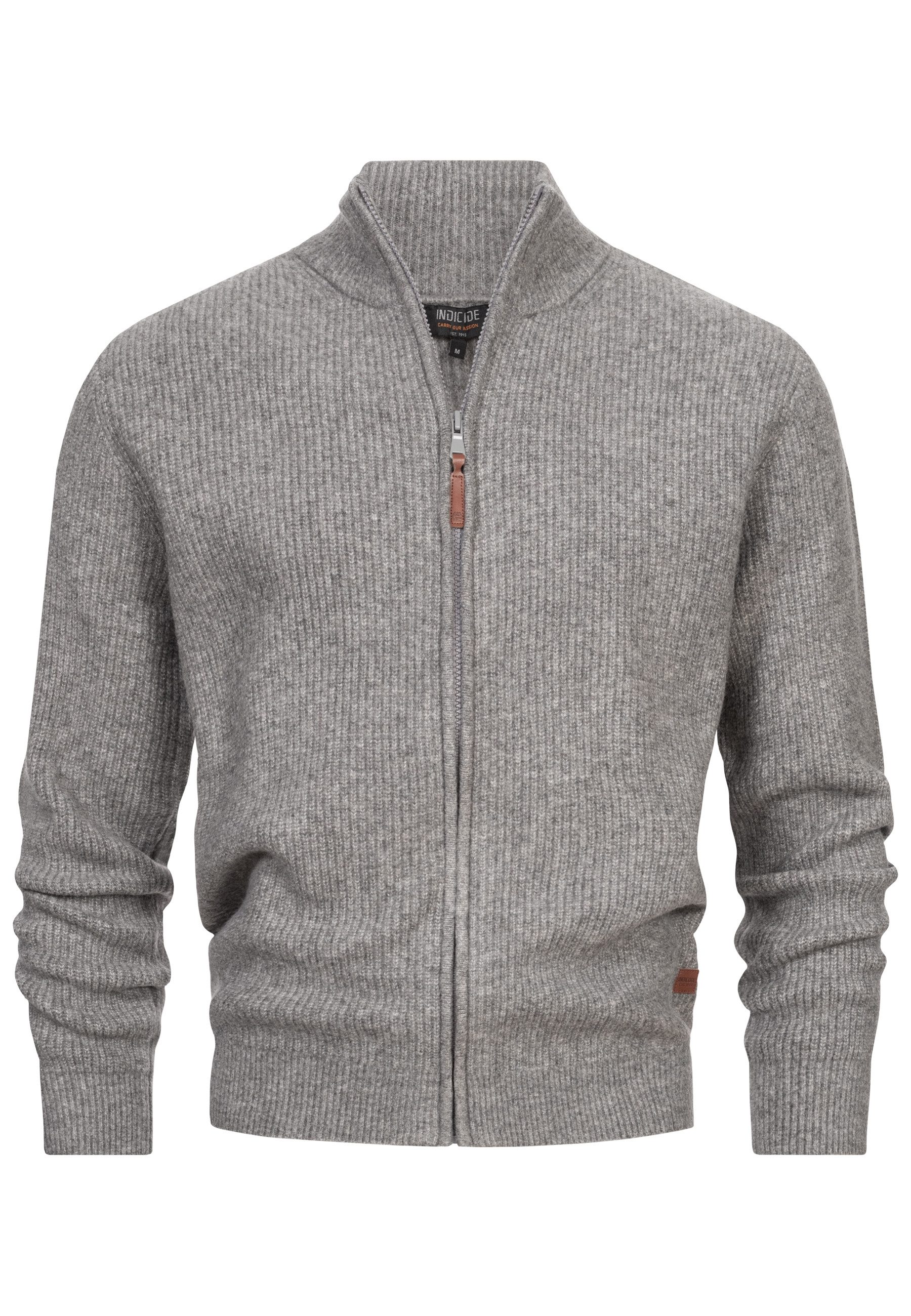 Indicode Cardigan Herren INPeace Cardigan Herrenstrickjacke