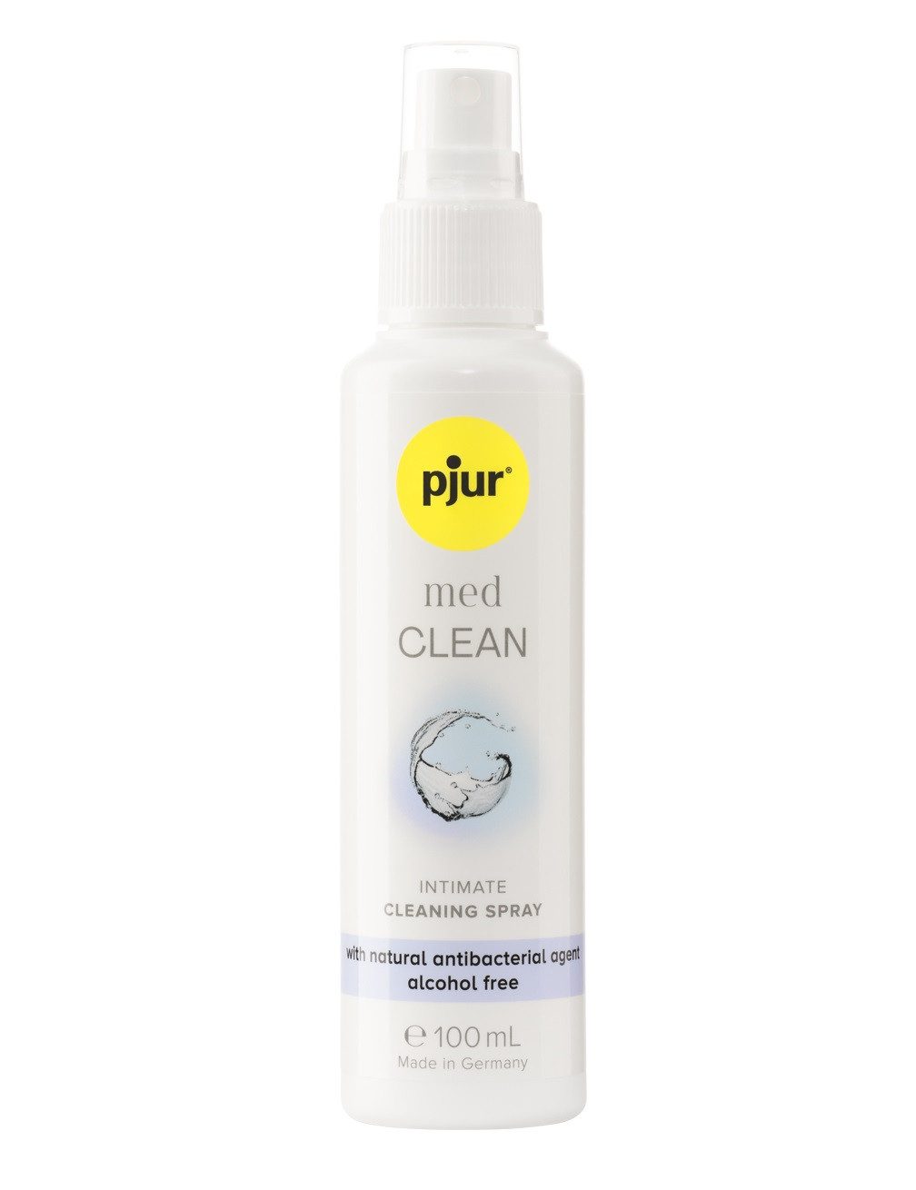 pjur Med Clean Spray - 100ml Toy-Reiniger (Reinigung & Desinfektion im Intimbereich - Made in Germany)