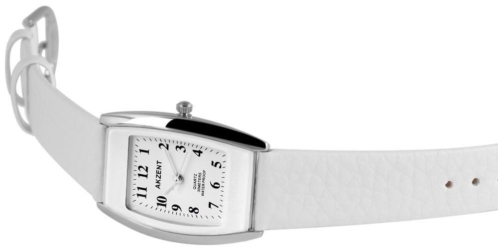 AKZENT Quarzuhr AK0401 Akzent Damenuhr mit Lederimitationsarmband, 22 cm, D günstig online kaufen