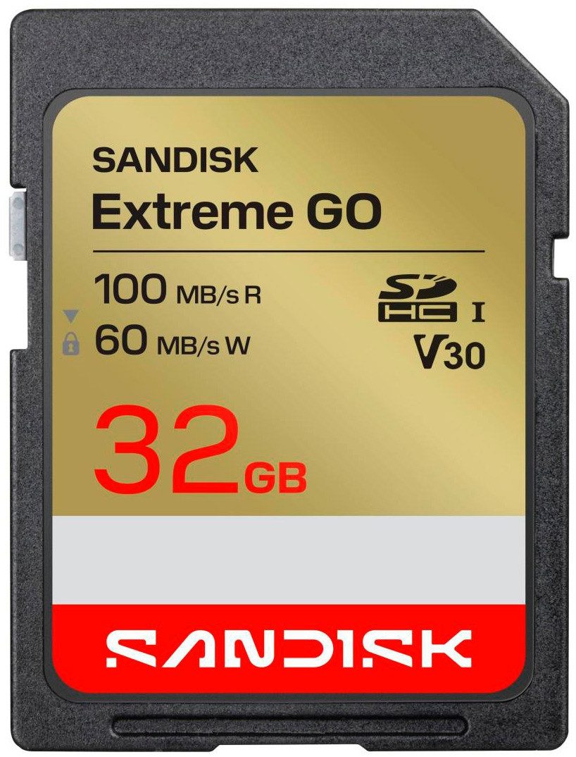 Sandisk SDHC Extreme GO Speicherkarte (32 GB)