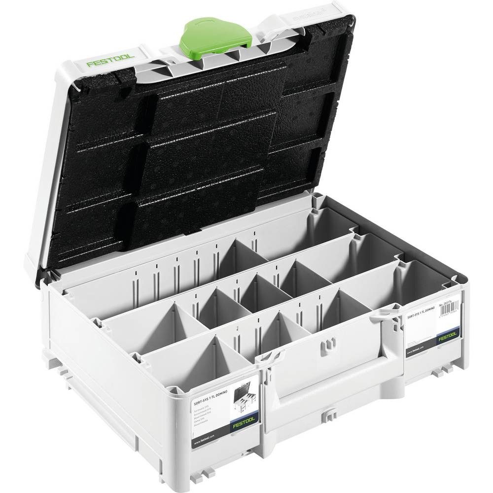 FESTOOL Transportbehälter SORT-SYS3 M 137 DOMINO 576796 Zubehörbox