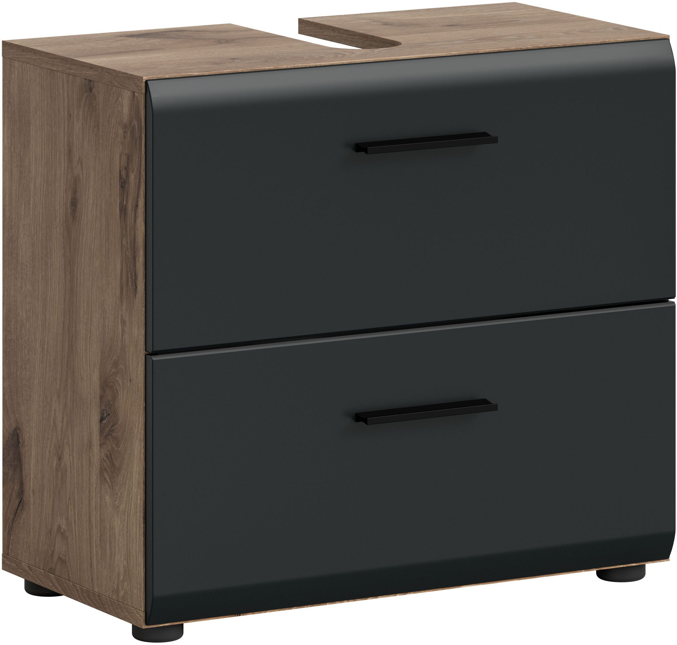 welltime Waschbeckenunterschrank FLORENZ, TOPSELLER!, Breite 60 cm, 2 Schub günstig online kaufen