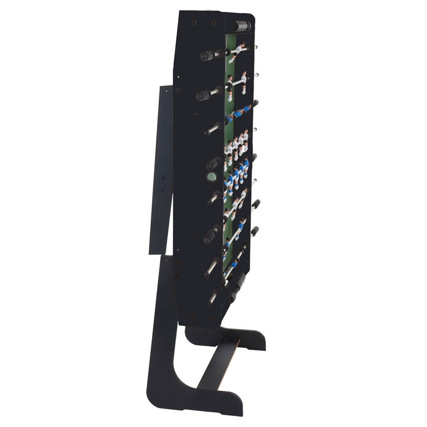 MCW Kickertisch Manchester, Klappbar, rutschfeste Griffe, Inkl. 2 Bälle