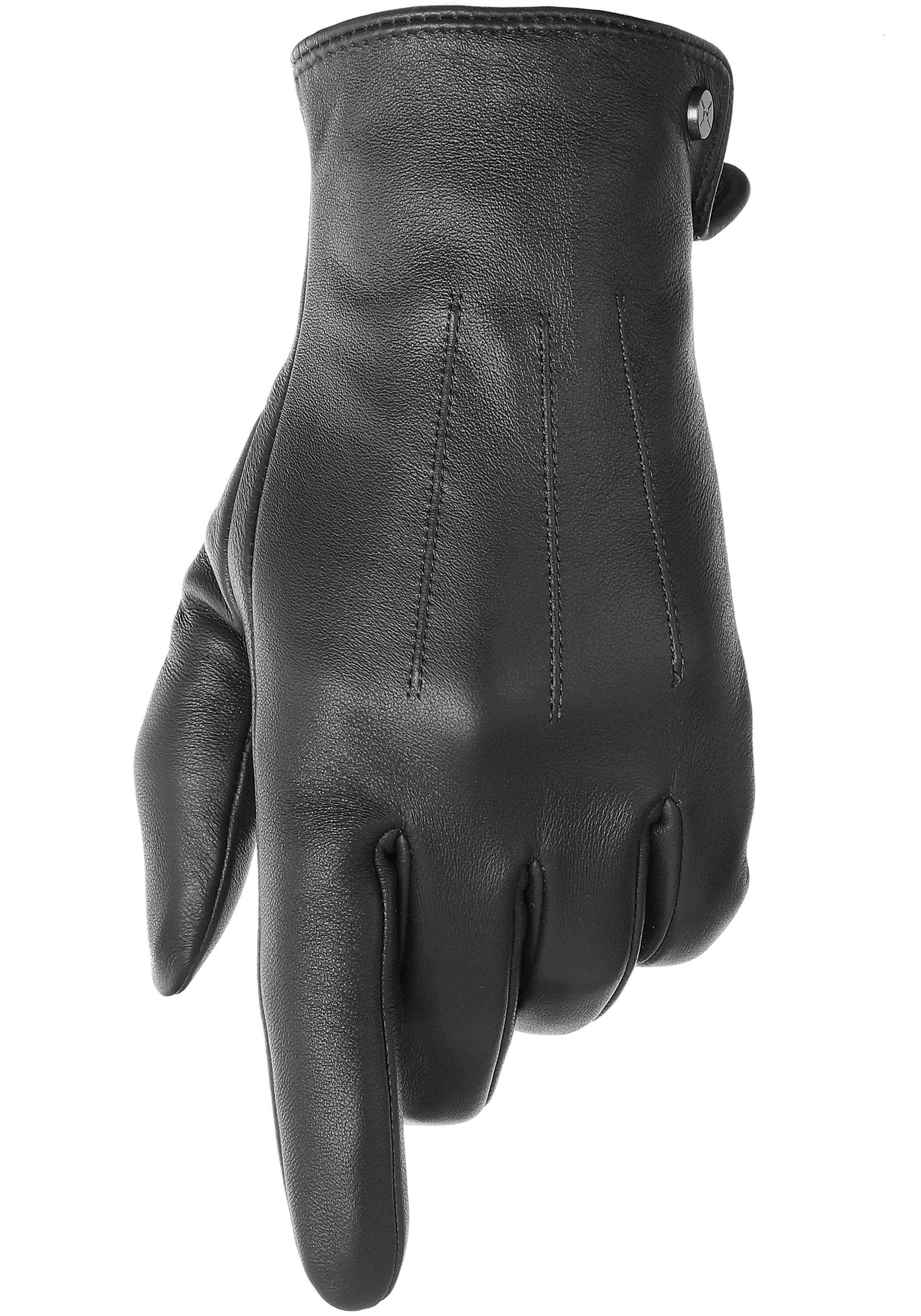 PEARLWOOD Lederhandschuhe Travis Glattlederhandschuh