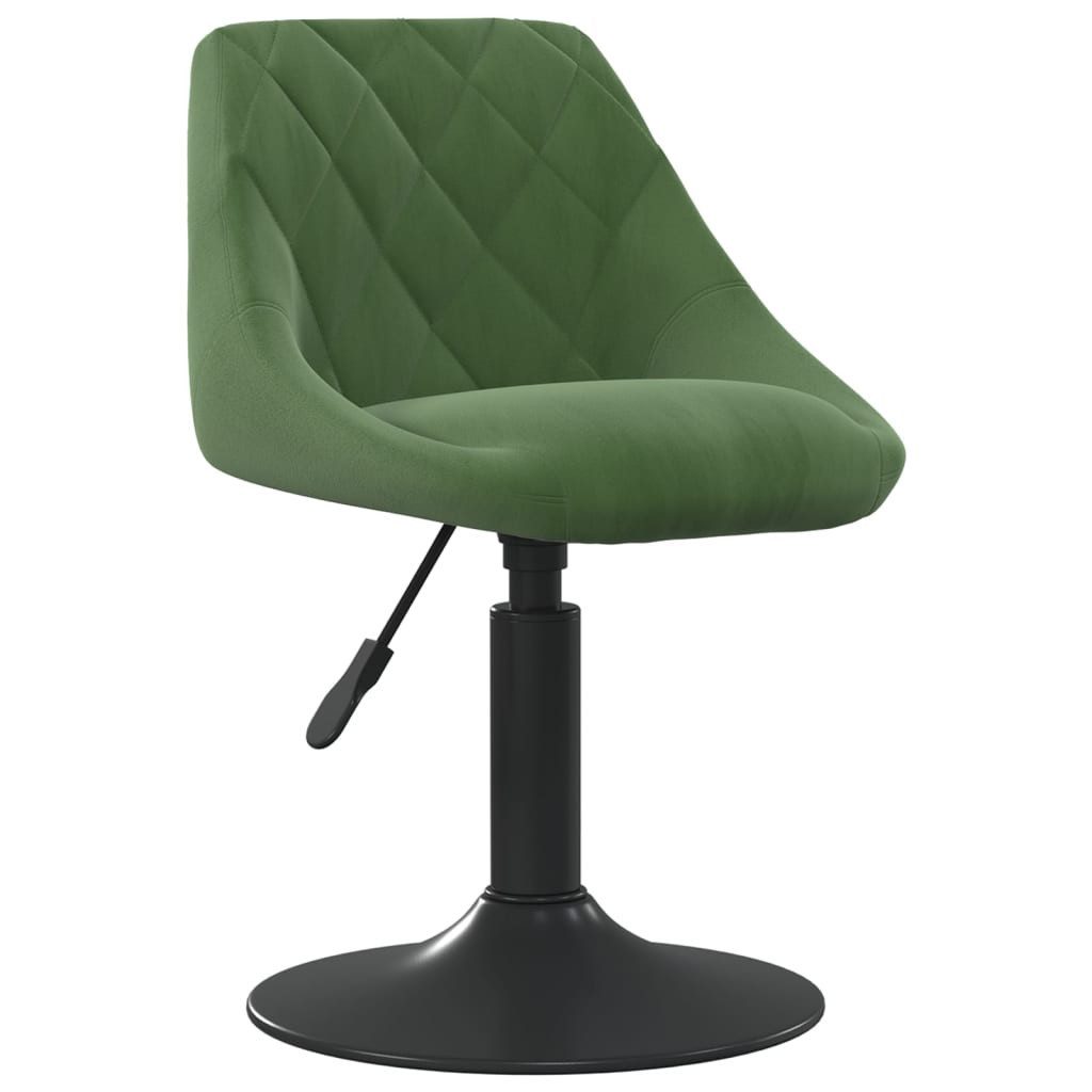 vidaXL Esszimmerstuhl Esszimmerstuhl Dunkelgrün Samt (1 günstig online kaufen