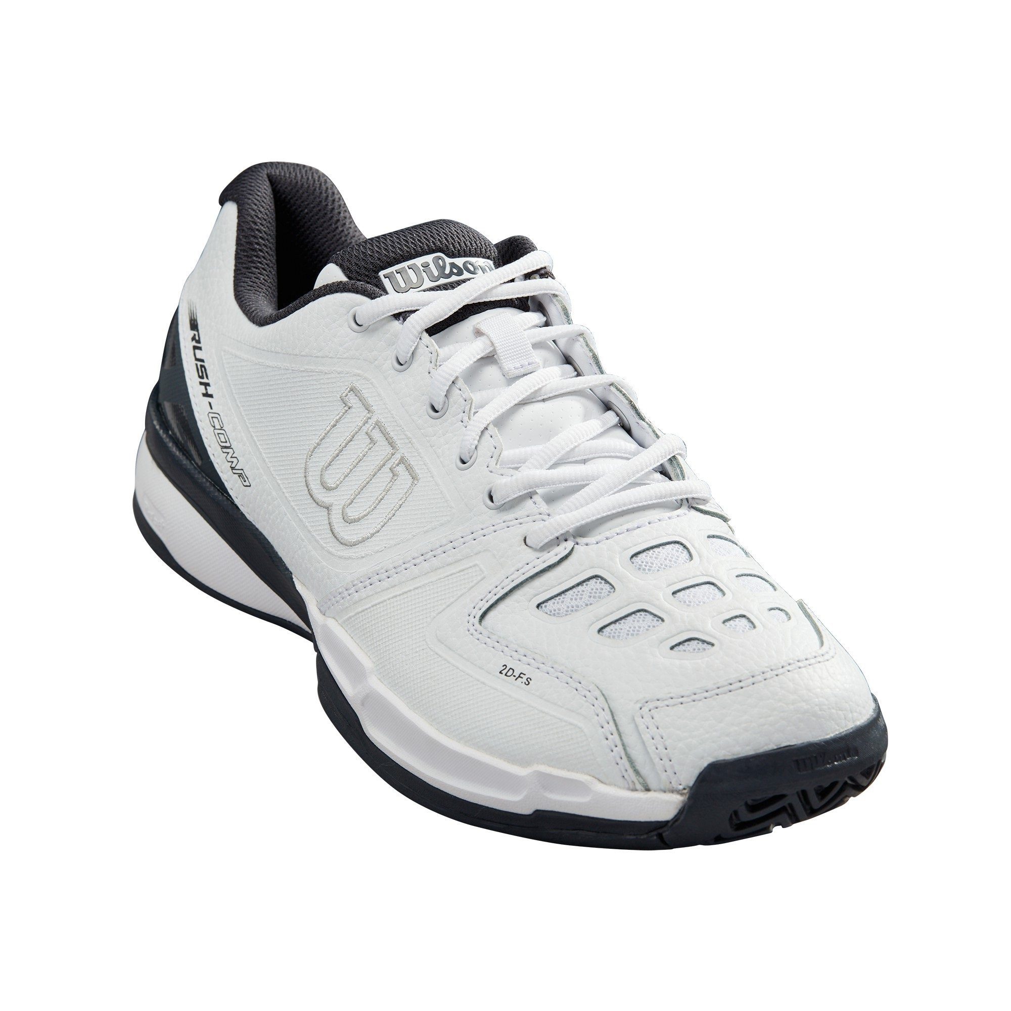 Rush Comp Leder Allcourt (Stabil) weiss Herren Tennisschuh