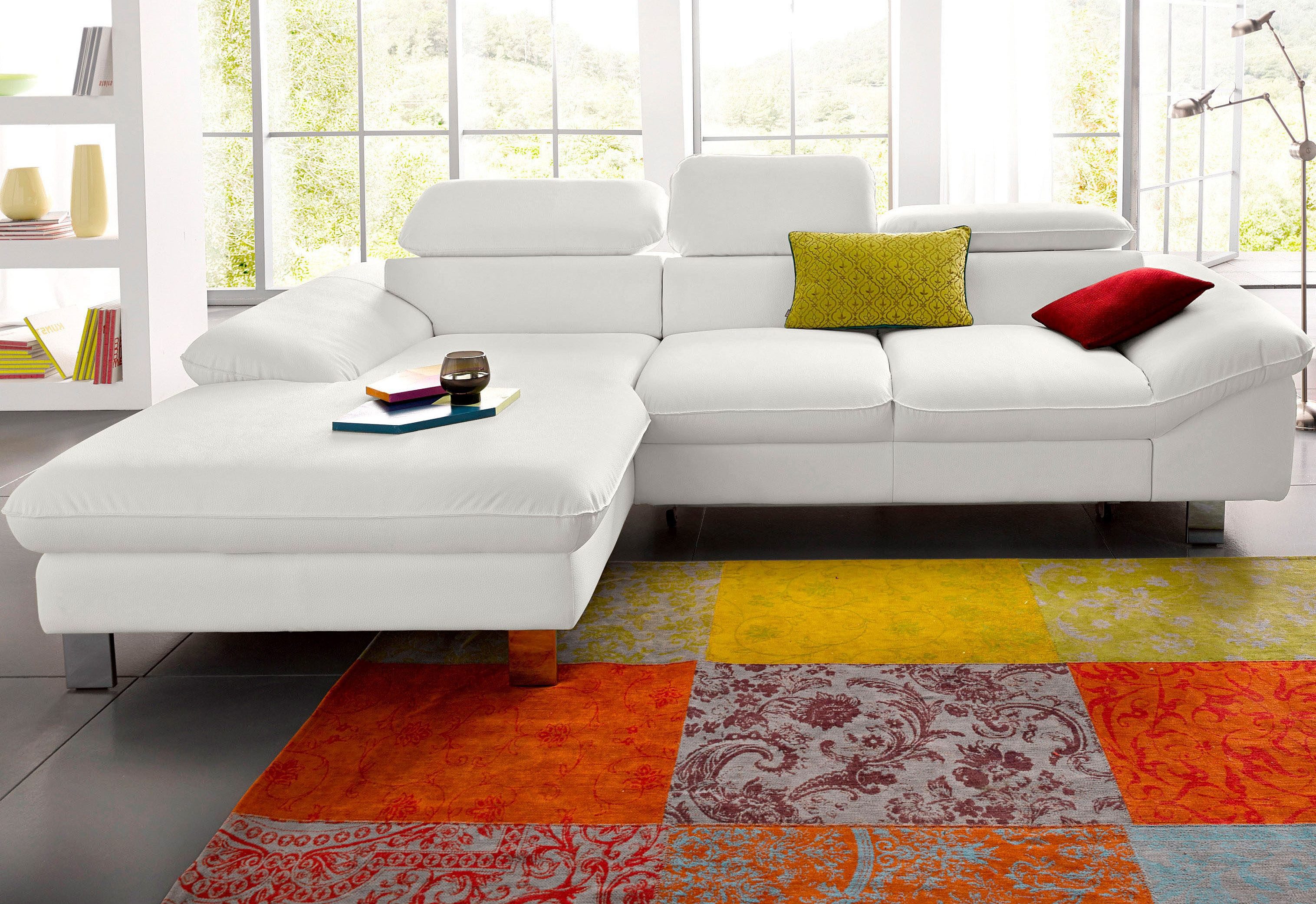 COTTA Ecksofa Driver L-Form, B: 268 cm, Kopfteilverstellung, optional Schlaffunktion & Bettkasten