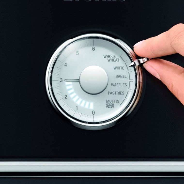 Sage Toaster the Toast Select Luxe, STA735BTR, Black Truffle, 2 lange Schlitze, 1000 W