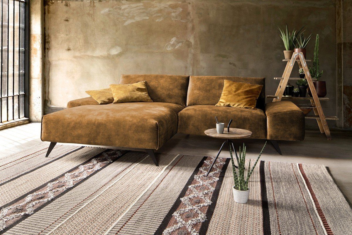 KAWOLA Sofa »KENDY«, Ecksofa Velvet verschiedene Ausführungen und Farben  online kaufen | OTTO