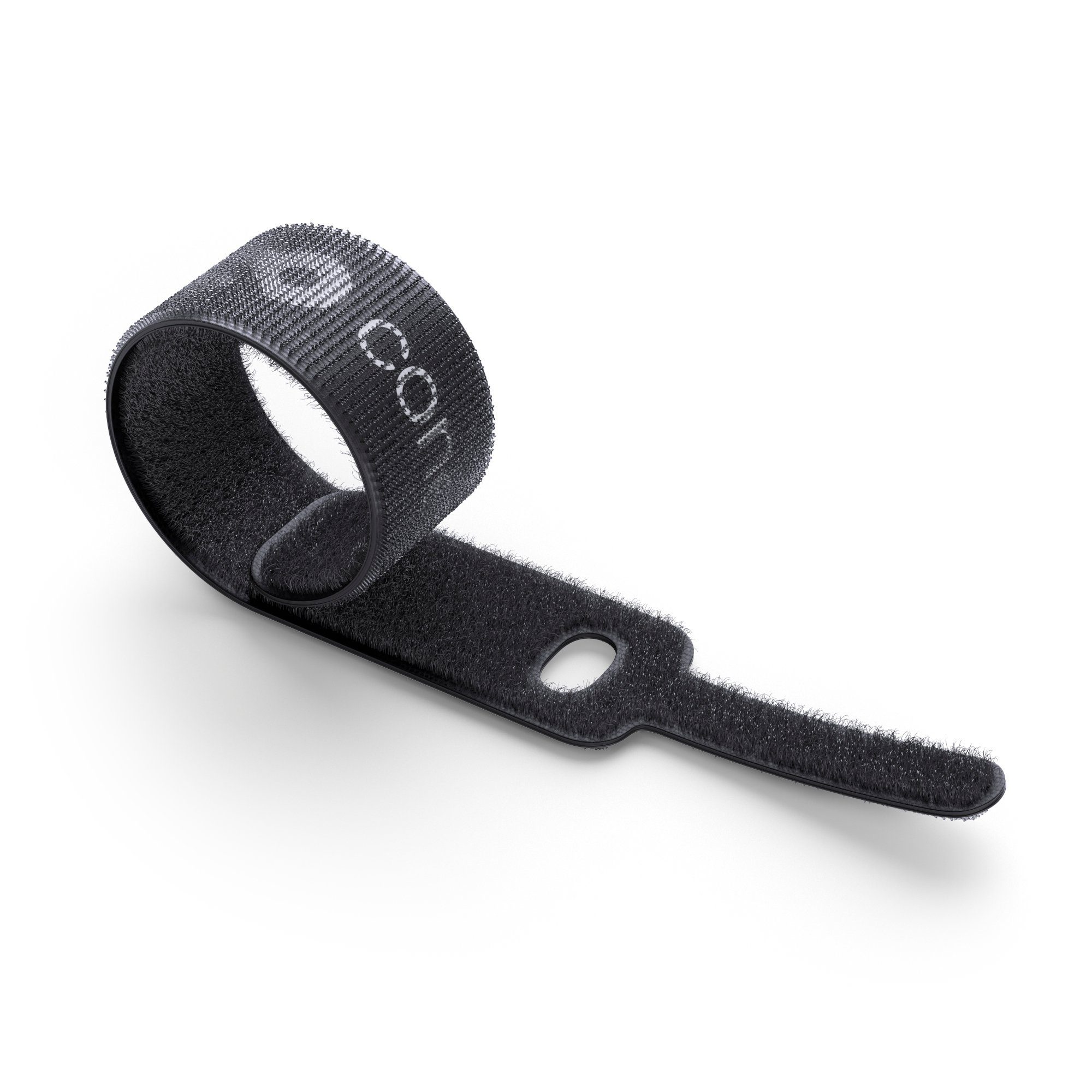 conecto Kabelbinder conecto Klett Kabelbinder 10cm Klettband mit Loop - Kabelmanagement