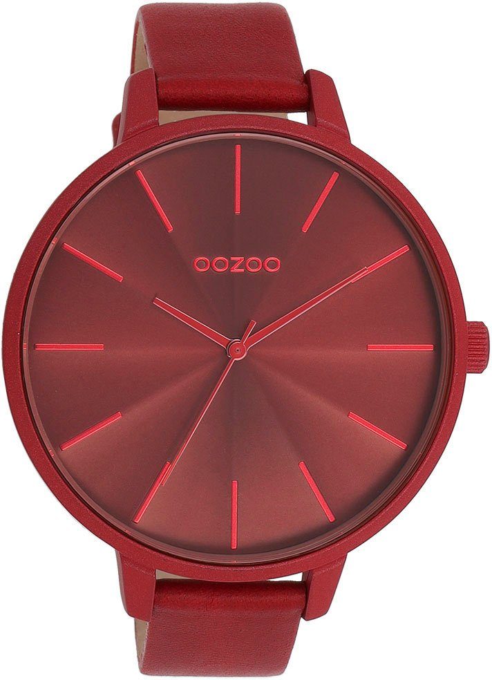 OOZOO Quarzuhr C11253, Armbanduhr, Damenuhr, Lederarmband, günstig online kaufen