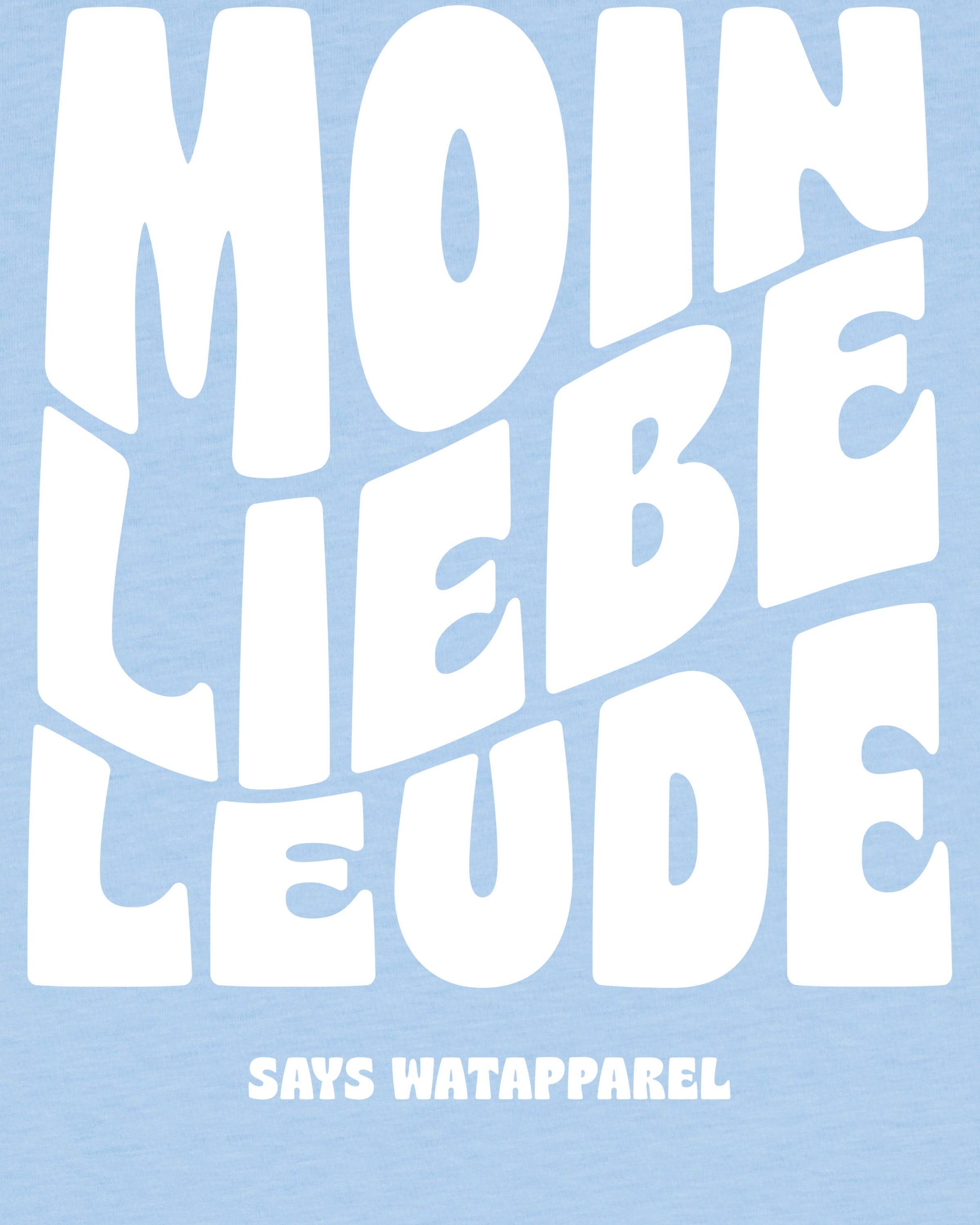 wat? Apparel T-Shirt Moin liebe Leude