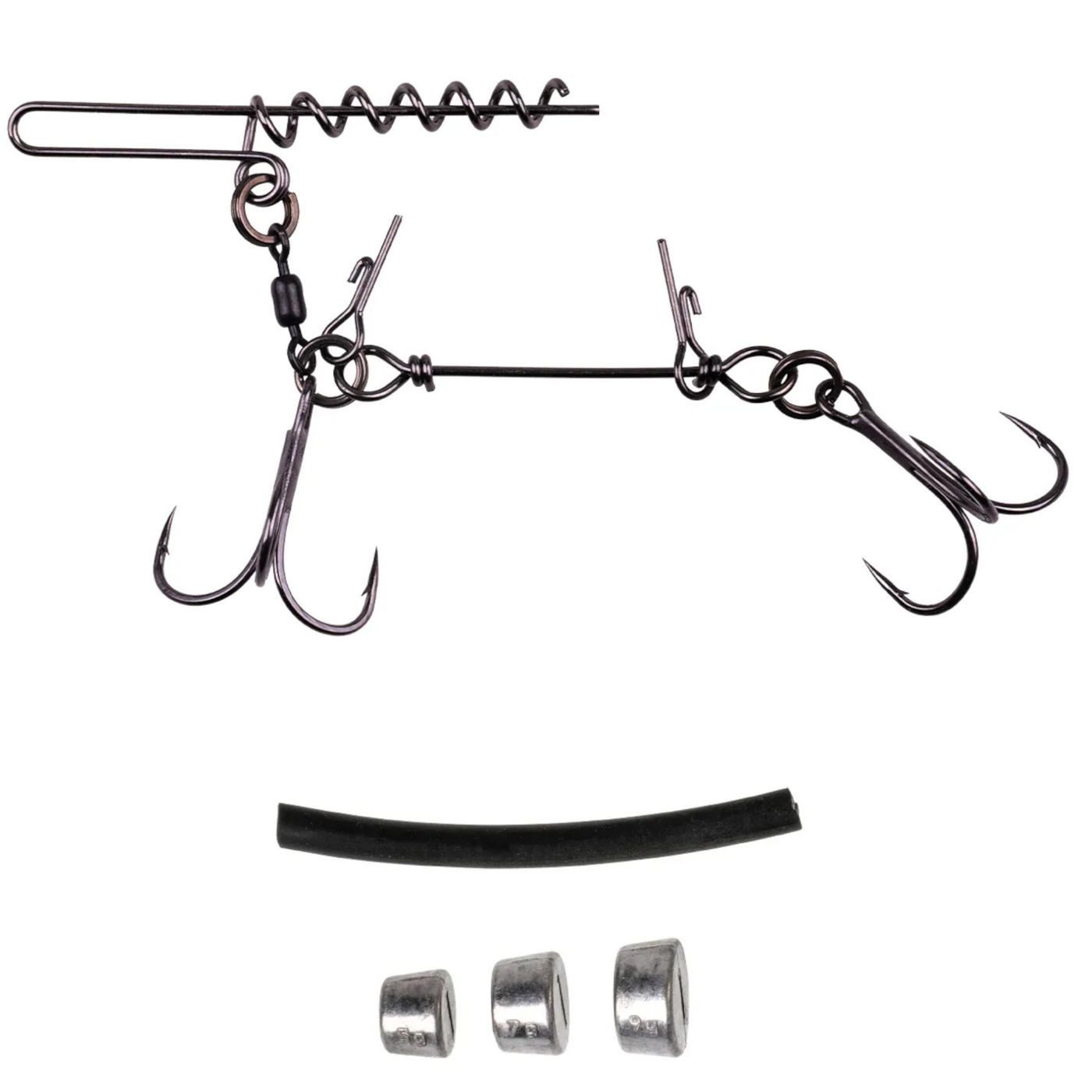 Kunstköder Zeck Softbait System S + Screw Set - Gummifischsystem