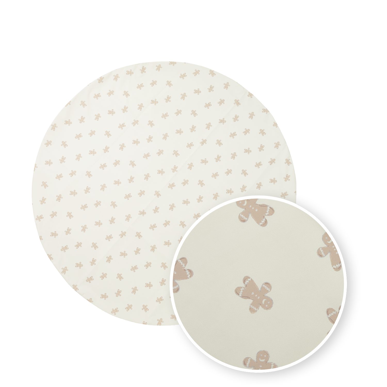 Meyco Baby Bodenschutzmatte Gingerbread Soft sand, 1-St., one size