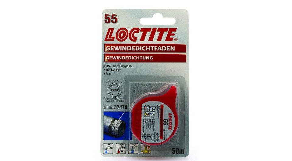 LOCTITE Heizkörper Loctite Gewindedichtfaden 55 50 m