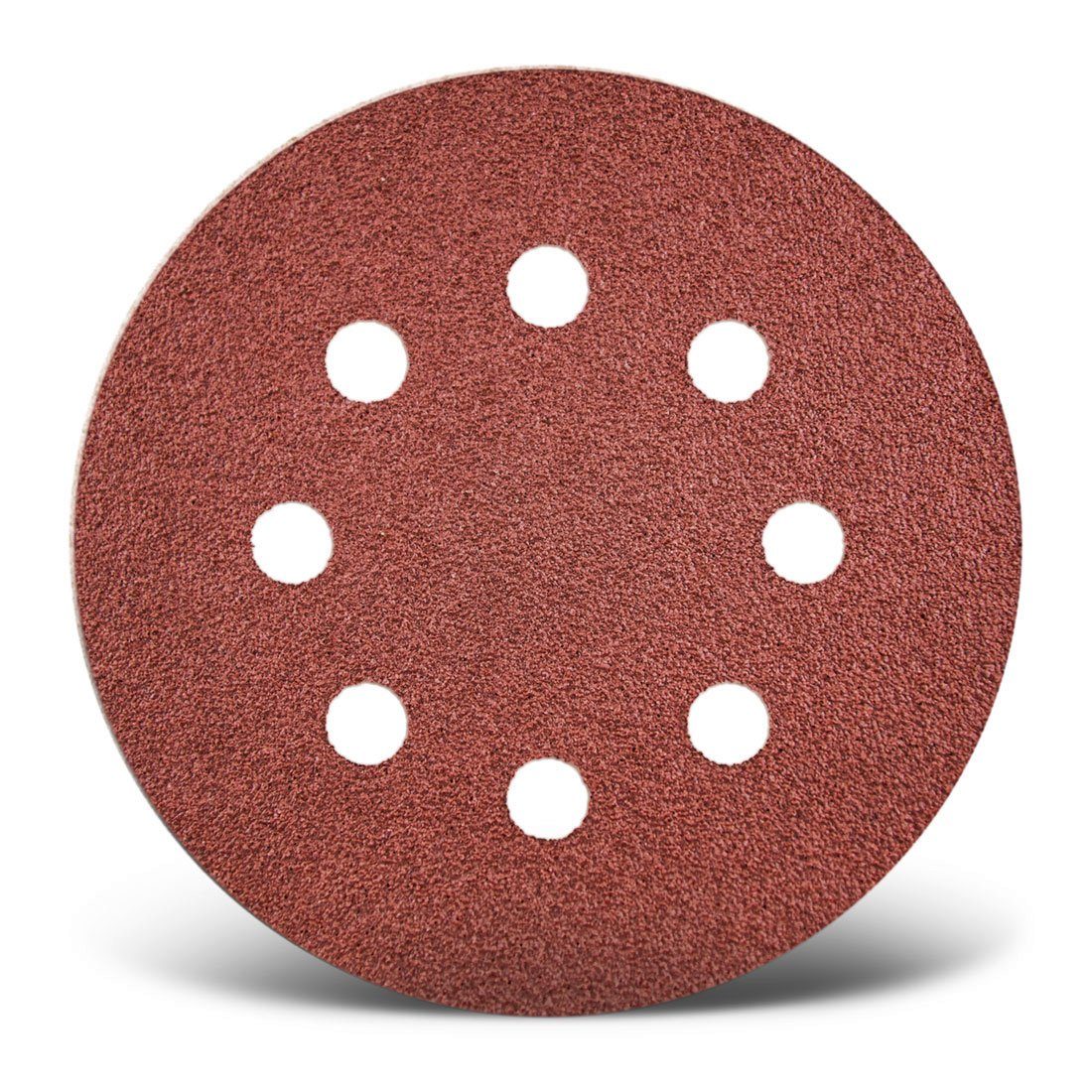 MENZER Schleifscheibe Ø 115 mm 8-Loch Klett-Schleifscheiben für Exzenterschleifer, Normalkorund, 25 Stk., K36