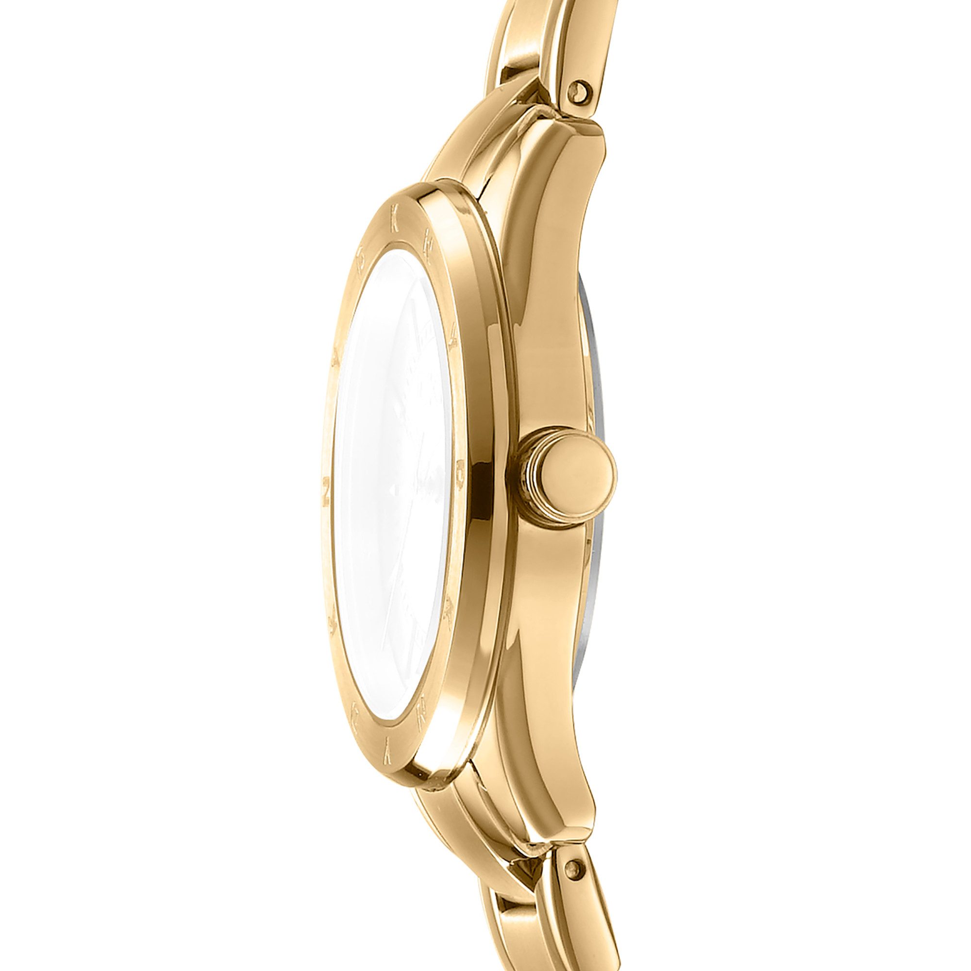DKNY Quarzuhr Chambers Sport DK1L018M0035, Armbanduhr, Damenuhr, Edelstahlarmband, analog